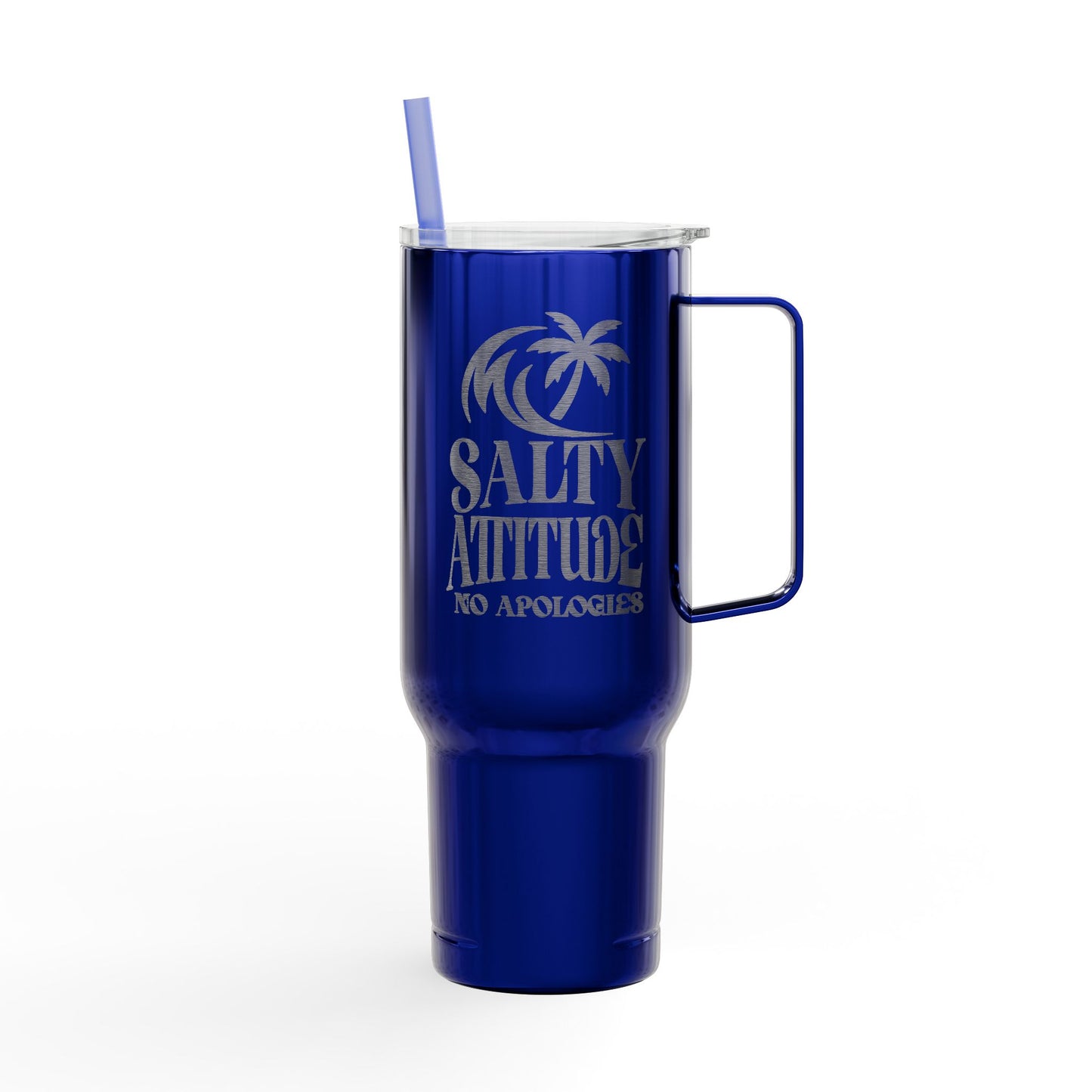 Engraved Insulated Tumbler, 40oz Travel Mug for Hot & Cold Drinks