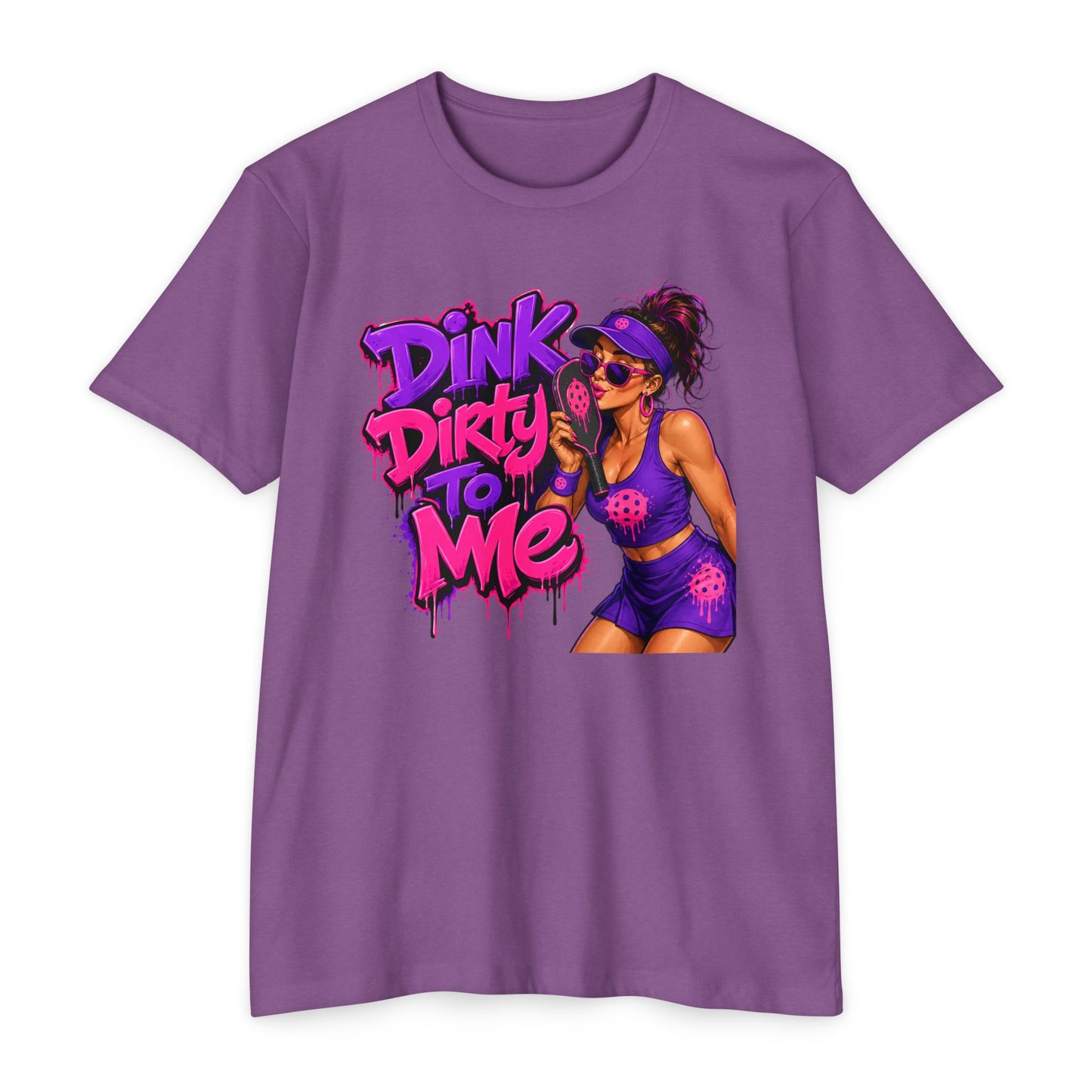 Dink Dirty To Me T-Shirt — Retro Pin-Up Beach Tee (Salty Attitude)
