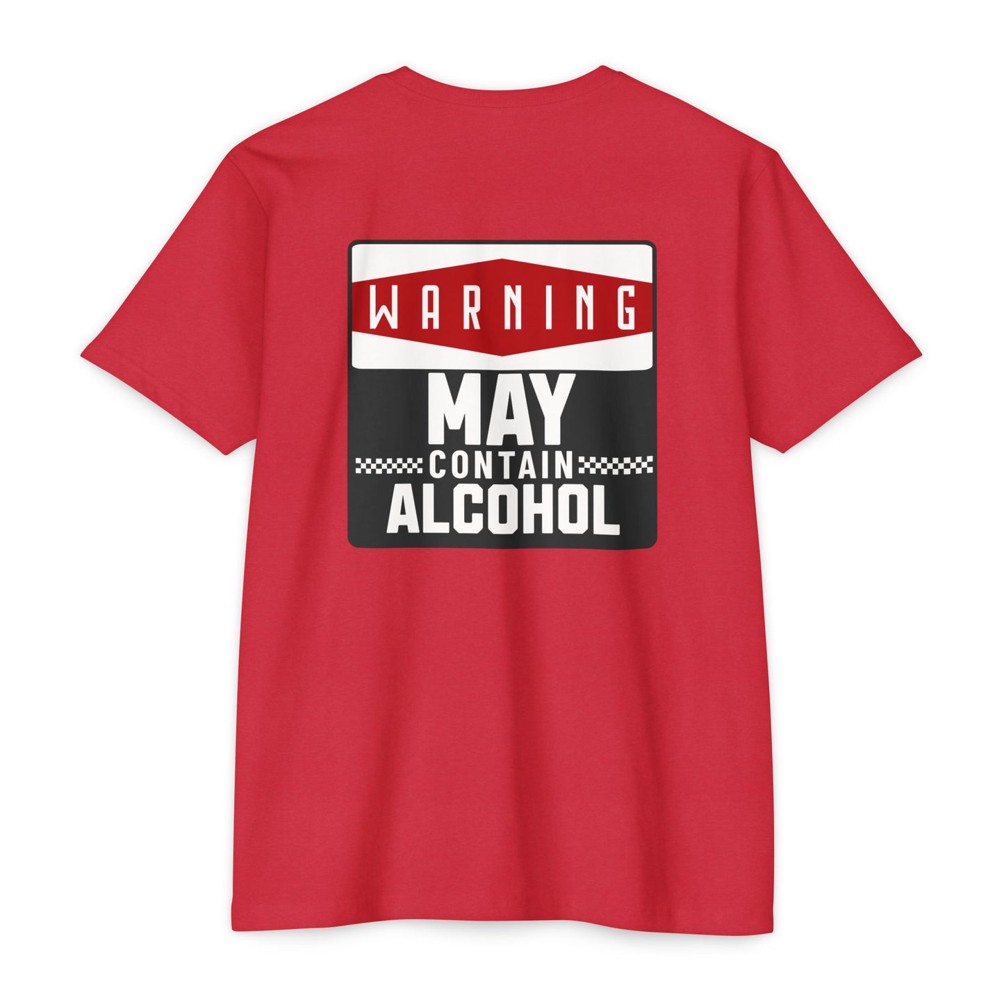 Warning May Contain Alcohol T-Shirt — Funny Salty Attitude Tee for Party Lovers