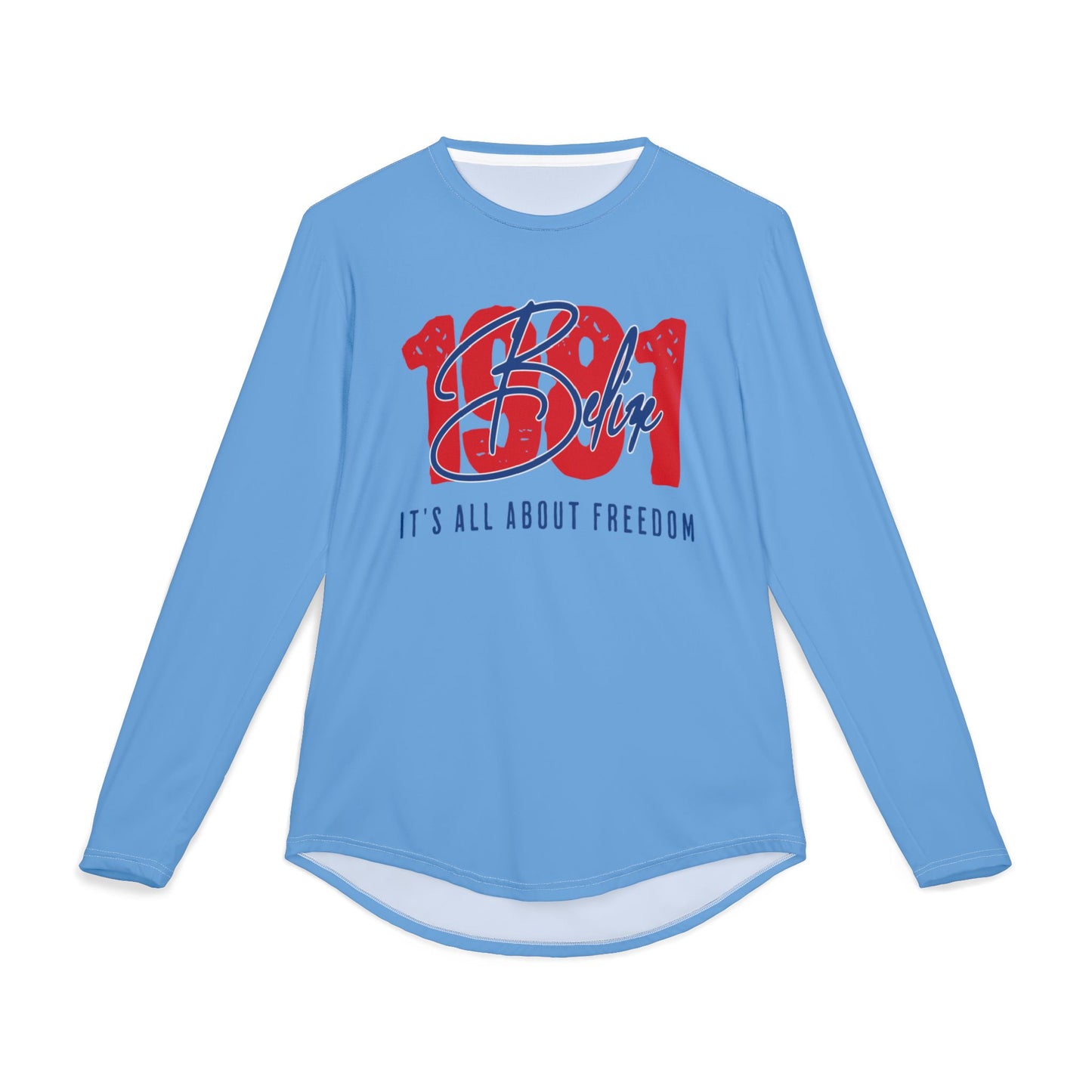 UV Protection Long Sleeve Shirt - It's All About Freedom, Sun Protection Tee