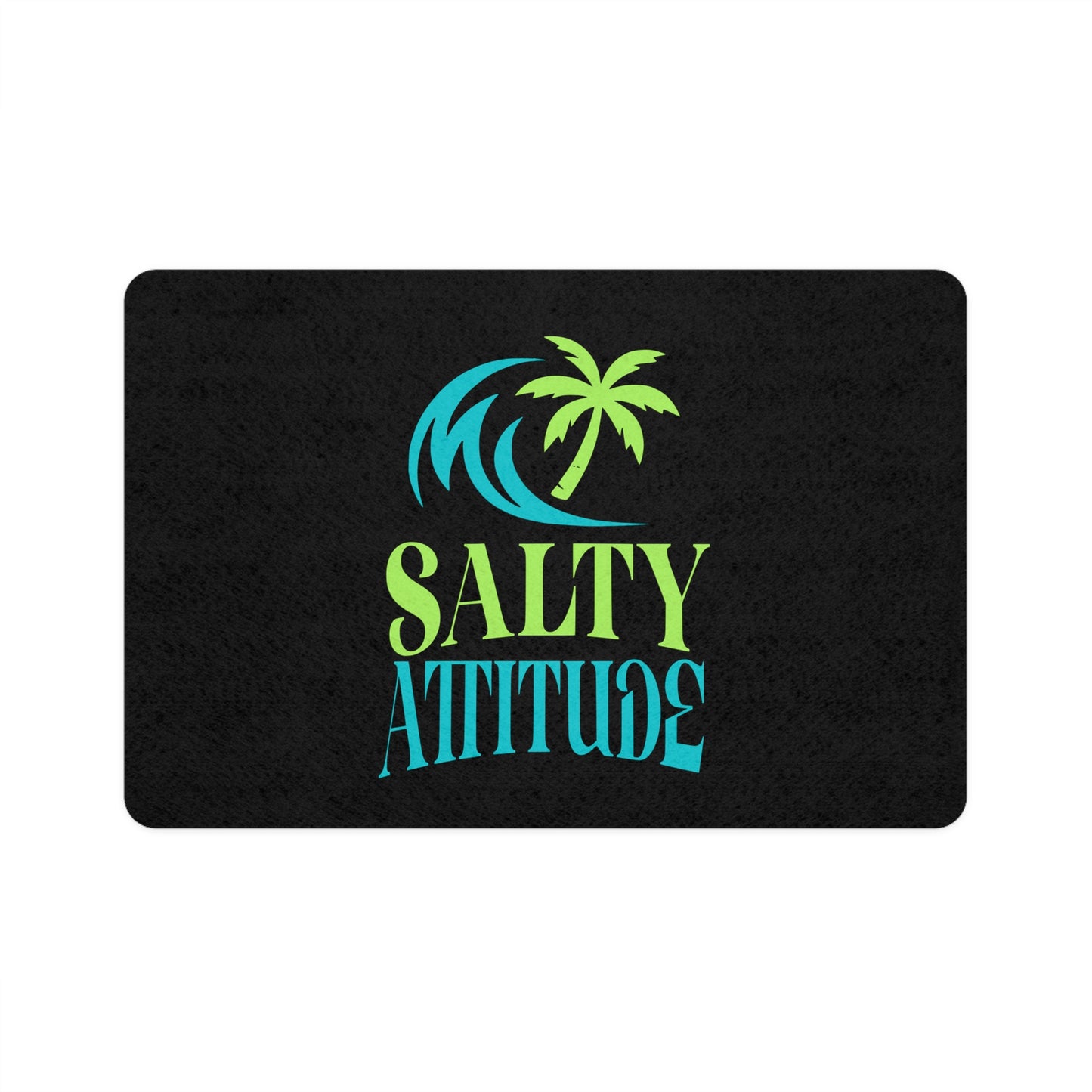 Pet Food Mat - Salty Attitude Design, Dog Mat, Cat Feeding Mat,