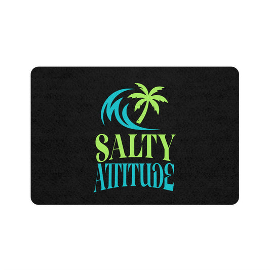 Pet Food Mat - Salty Attitude Design, Dog Mat, Cat Feeding Mat,