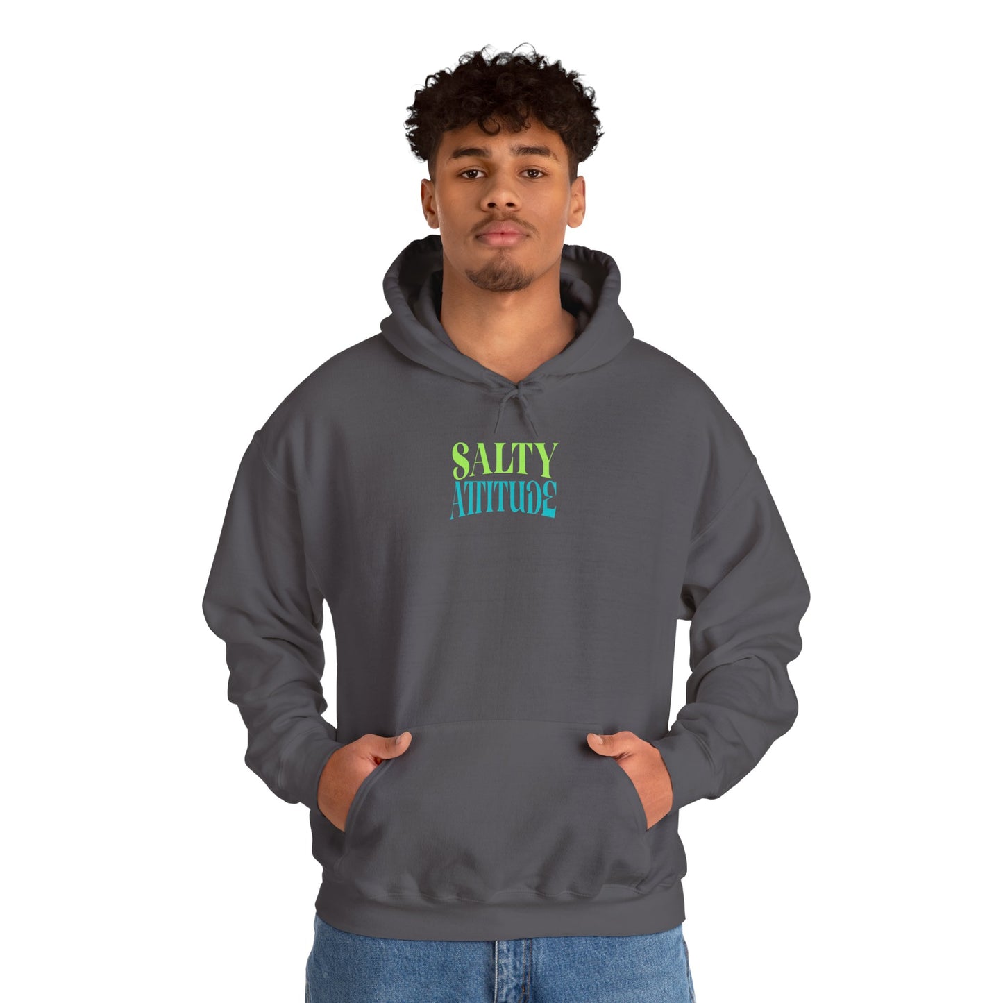 Salty Vibes hoodie | Palm Tree Wave hoodie