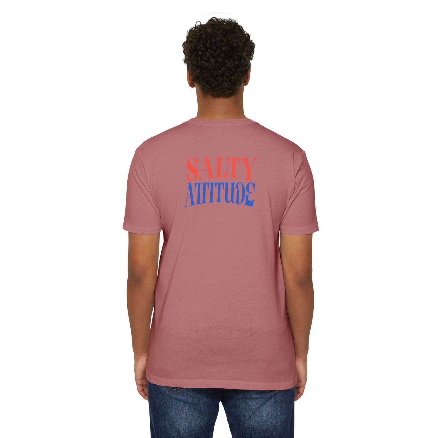 Salty Attitude T-Shirt — "My Blood Type Is ABV" Beach Beer Graphic Tee