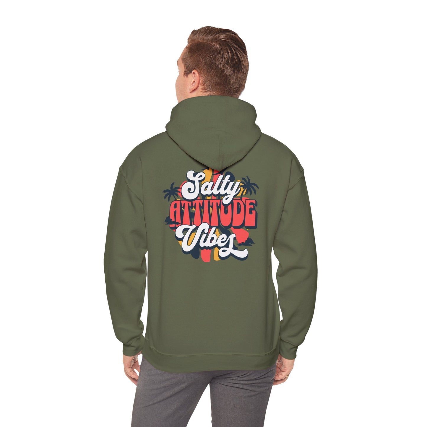 Vibes hoodie | Palm Tree Wave hoodie