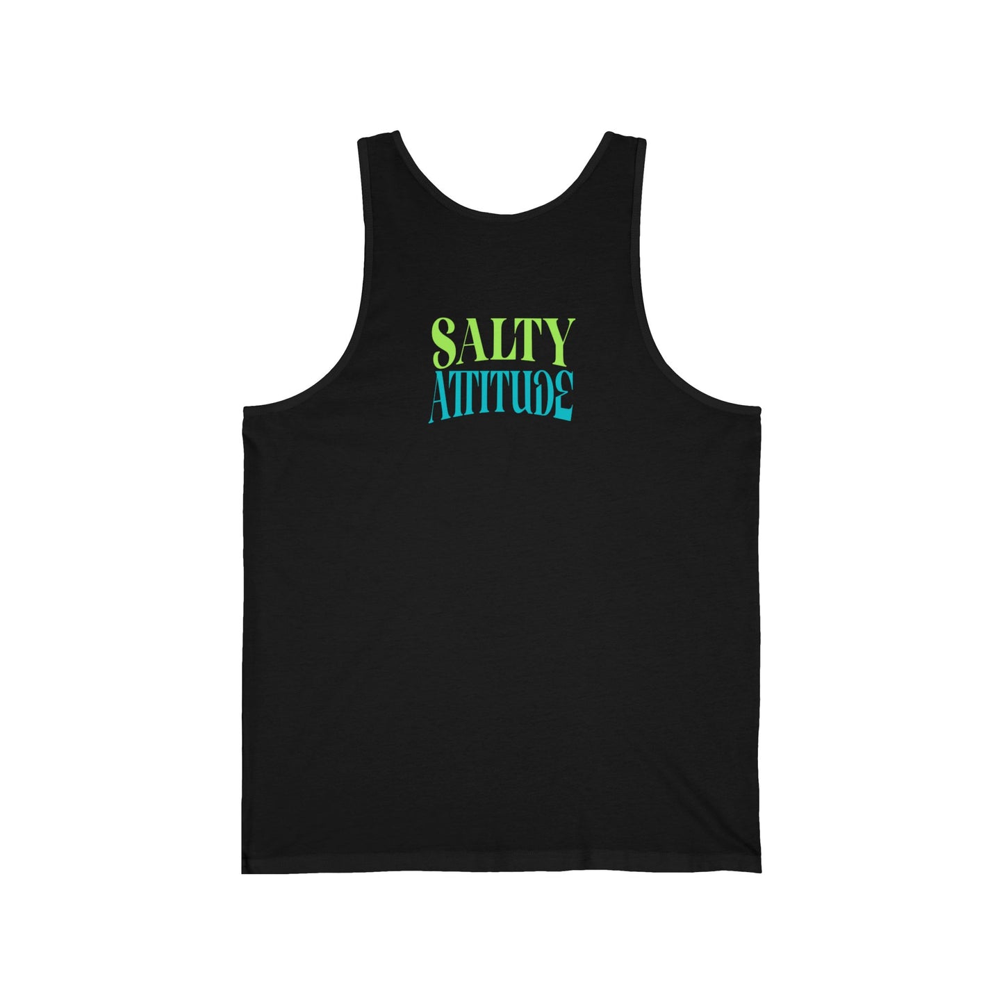 Tropical Vibes Tank, Beach Party Wear, No Apologies Top, Salty Attitude Shirt