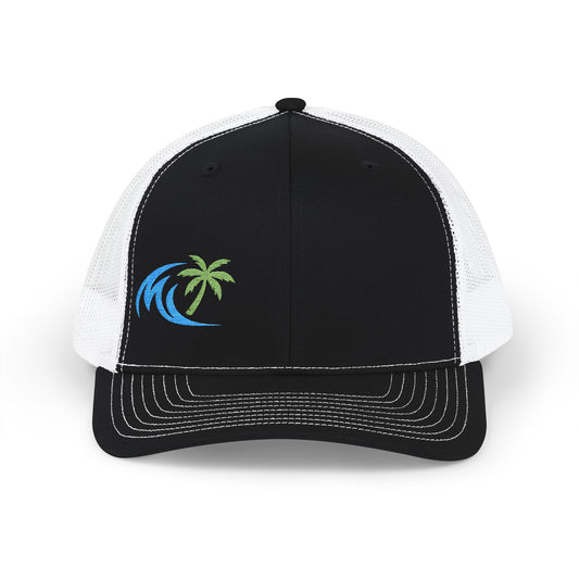 Beach Vibes Embroidered Snapback Cap - Hat for Summer, Outdoor Adventures