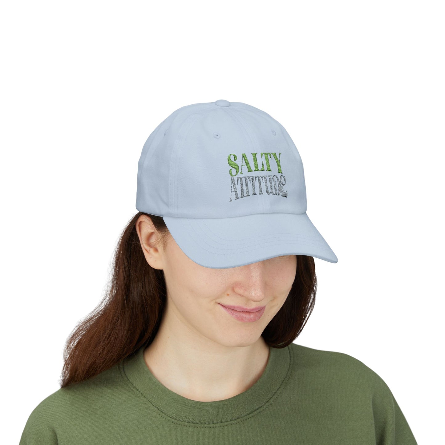 Salty Attitude - Beach Vibes Classic Dad Cap, Summer Hat,