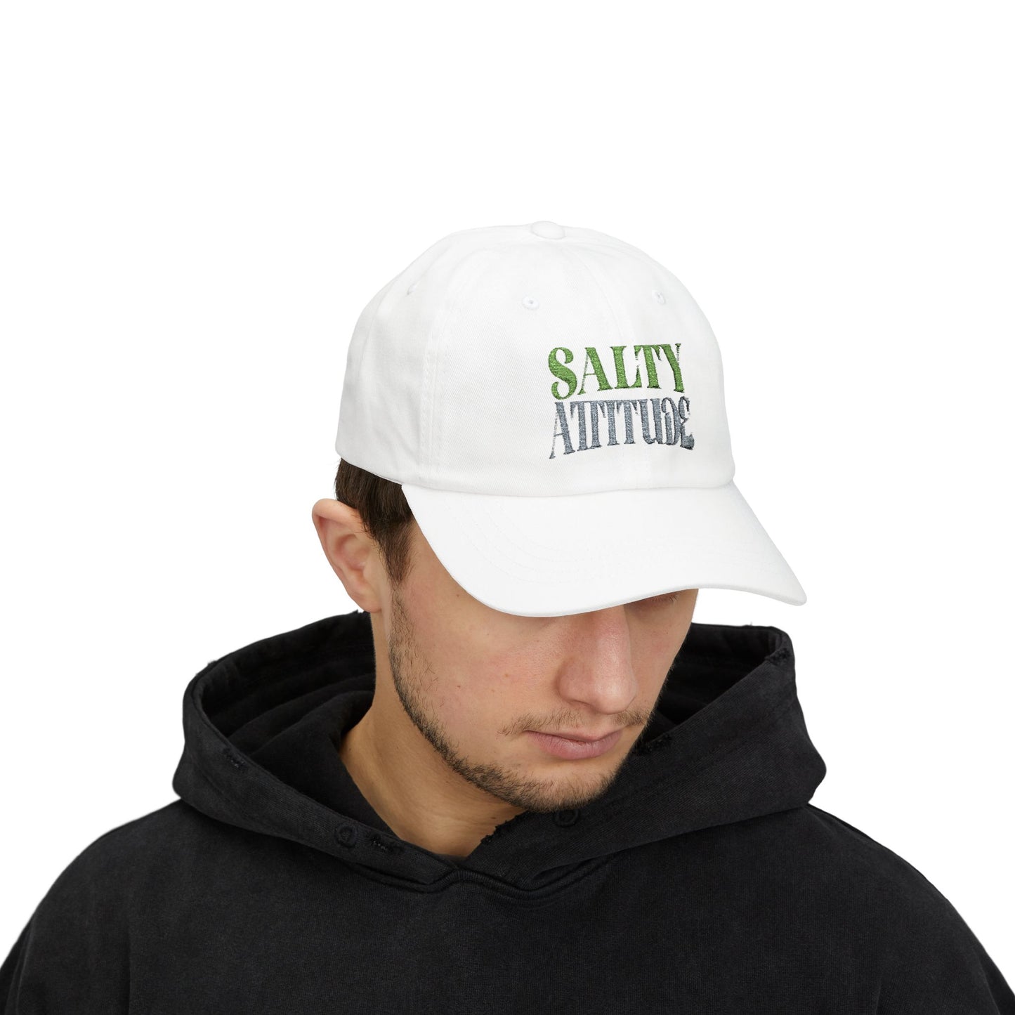 Salty Attitude - Beach Vibes Classic Dad Cap, Summer Hat,