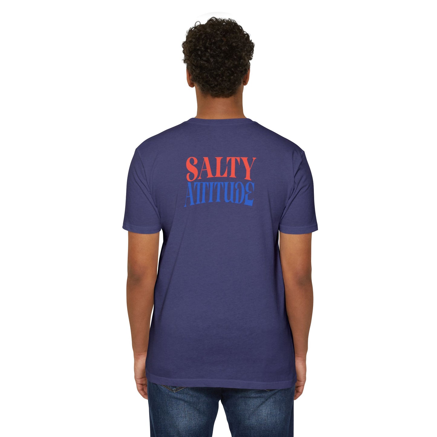 Salty Attitude T-Shirt — "My Blood Type Is ABV" Beach Beer Graphic Tee