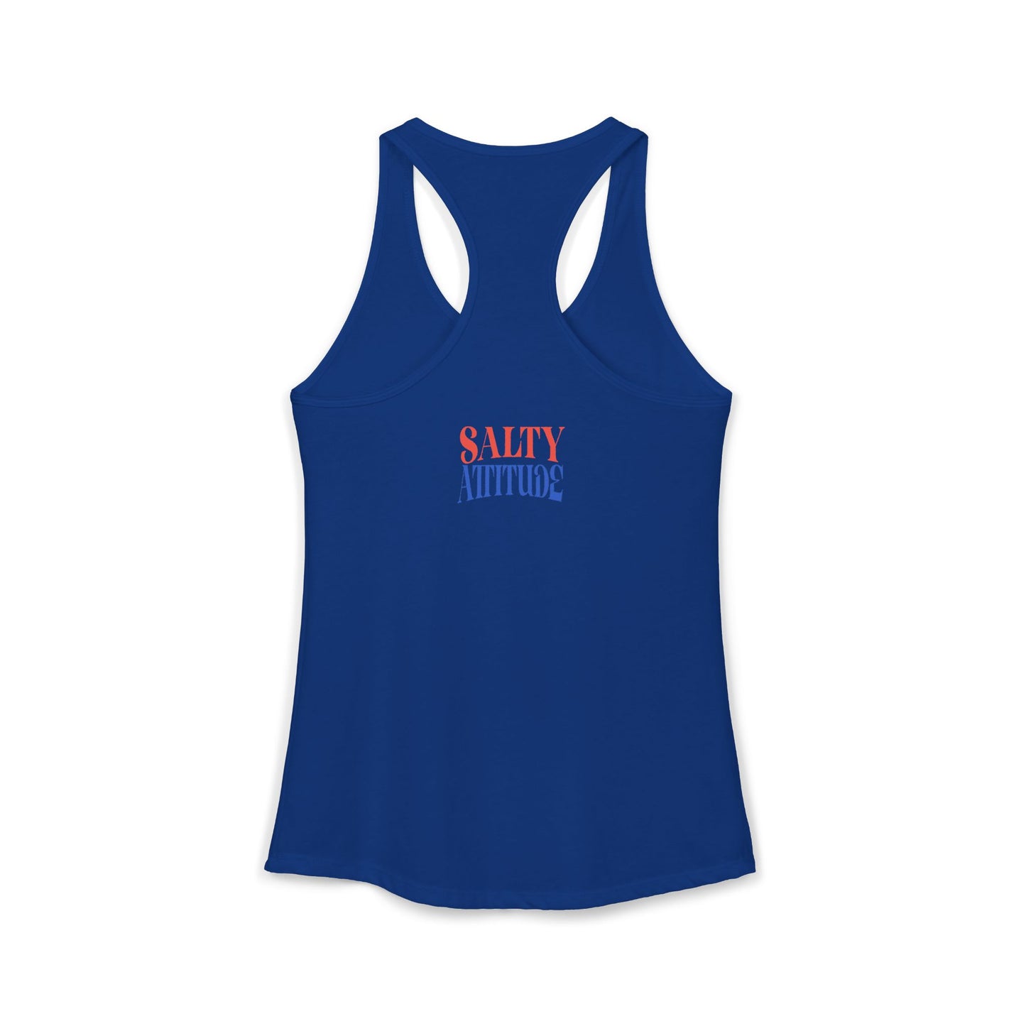 Salty Attitude  -  Women's Ideal Racerback Tank