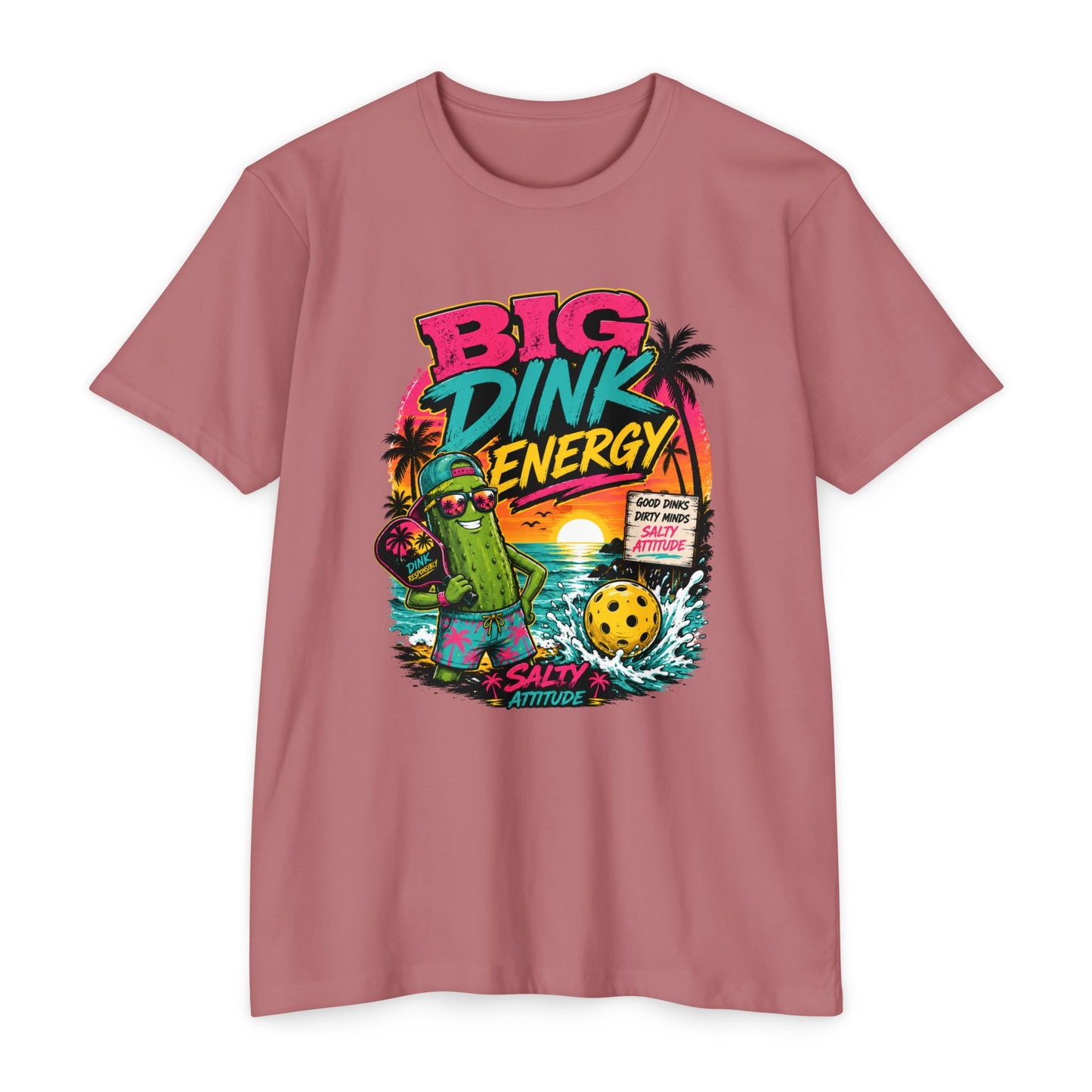 Big Dink Energy Pickleball T-Shirt — 'Big Dink Energy' Graphic Tee