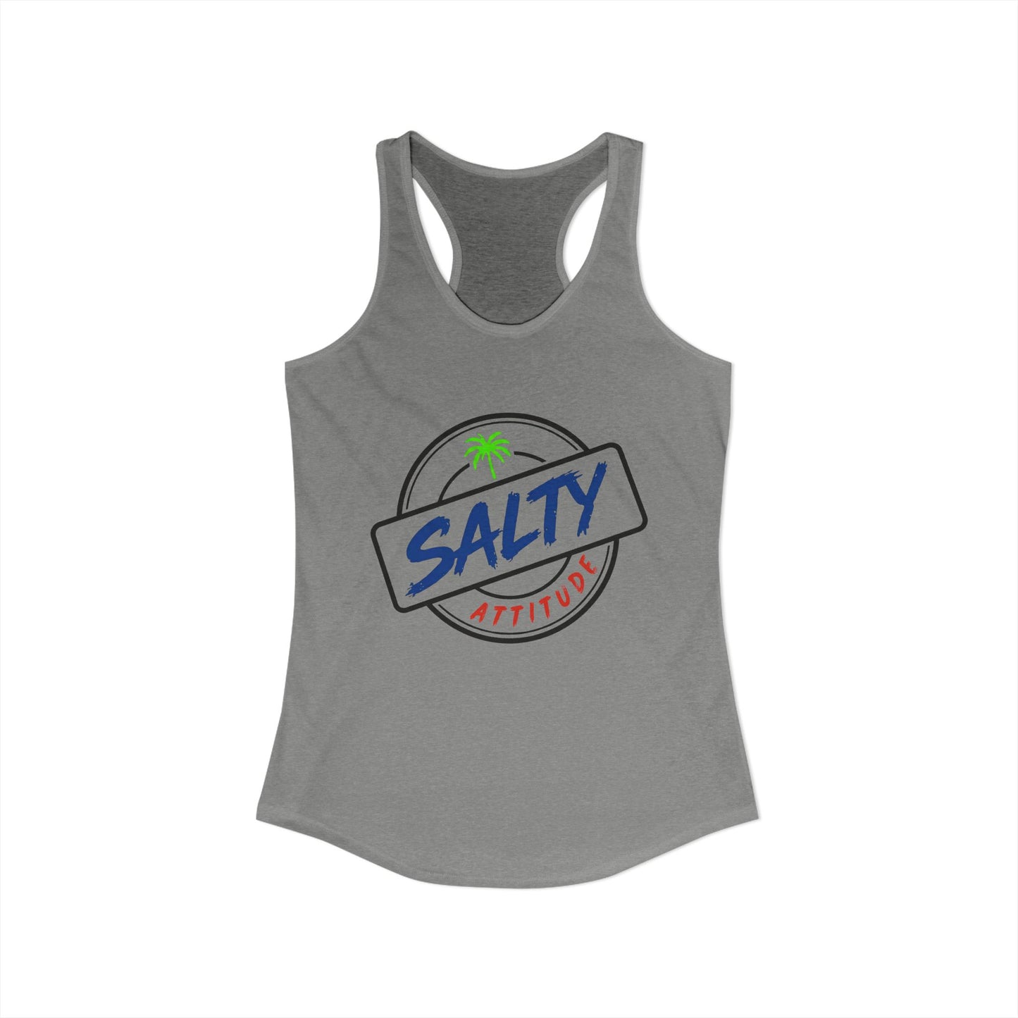 Salty Attitude - Women's Ideal Racerback Tank