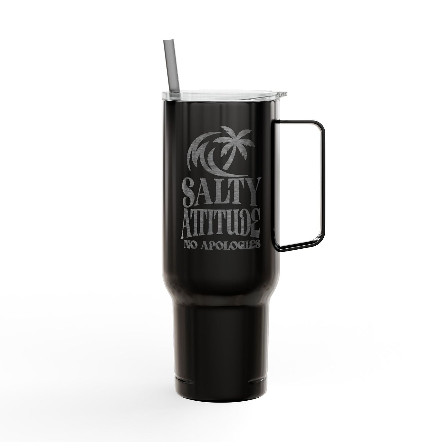 Engraved Insulated Tumbler, 40oz Travel Mug for Hot & Cold Drinks