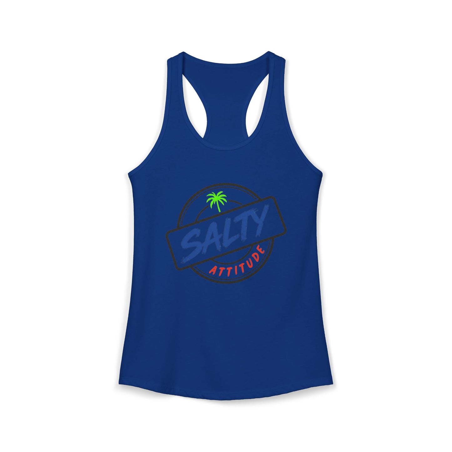 Salty Attitude - Women's Ideal Racerback Tank