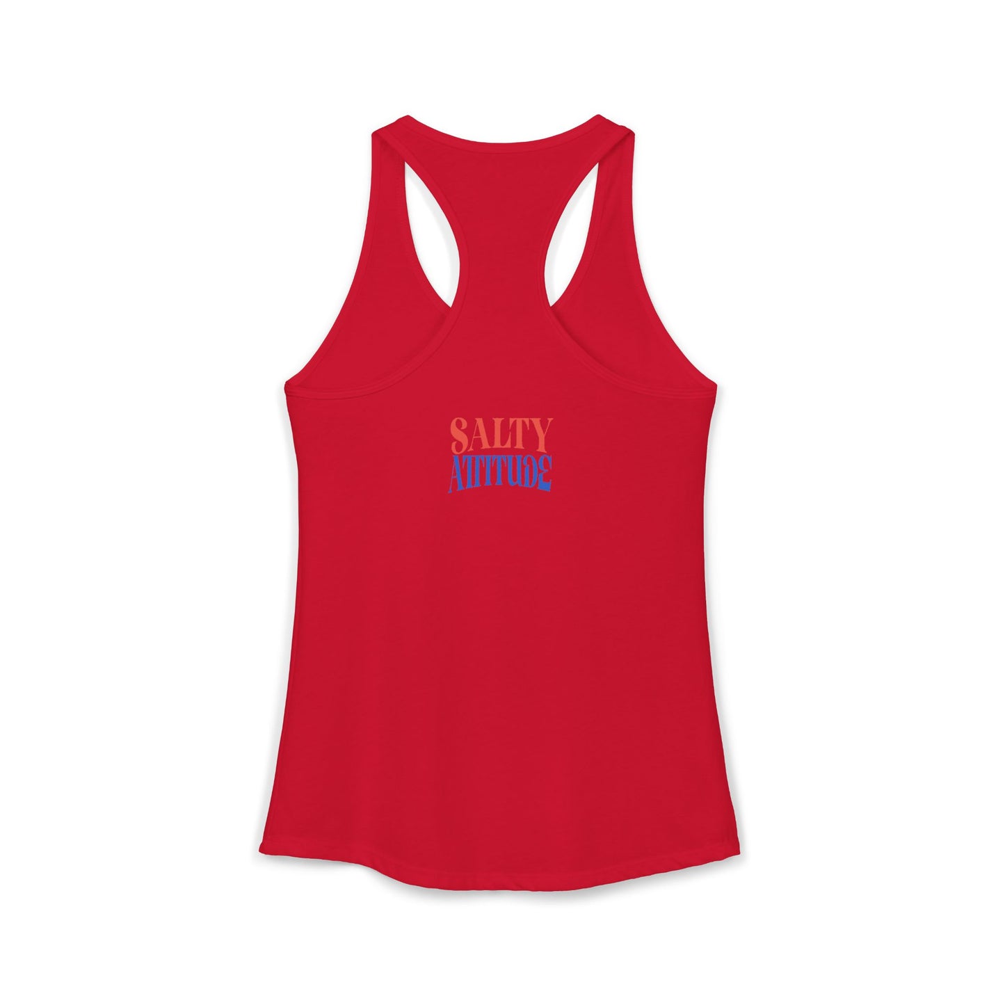 Salty Attitude Vibes -  Women's Ideal Racerback Tank