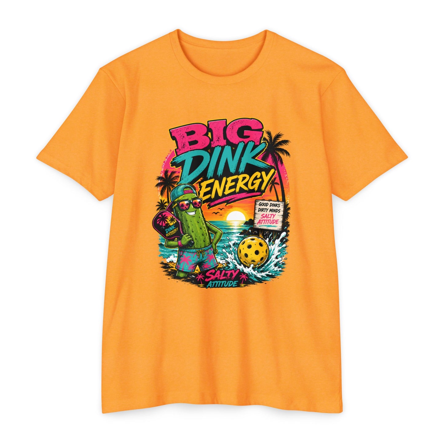Big Dink Energy Pickleball T-Shirt — 'Big Dink Energy' Graphic Tee