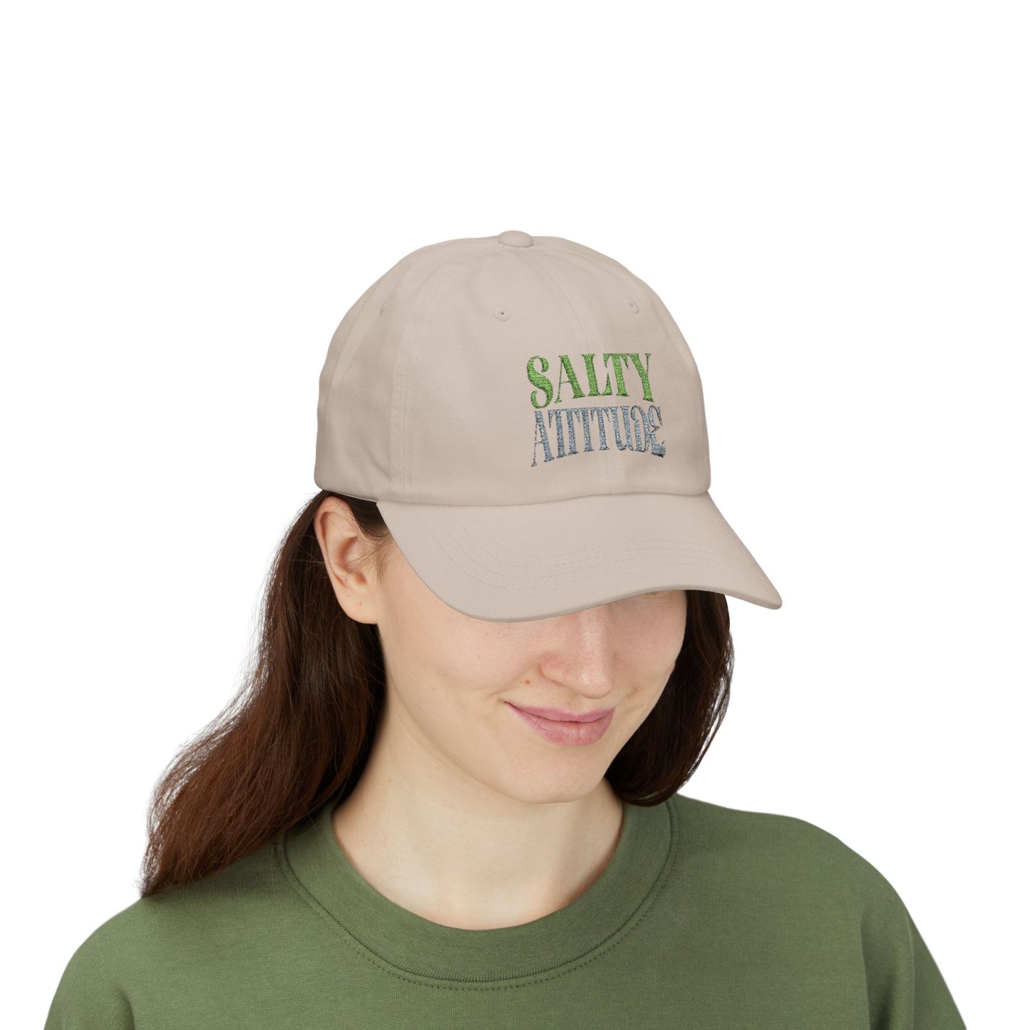 Salty Attitude - Beach Vibes Classic Dad Cap, Summer Hat,