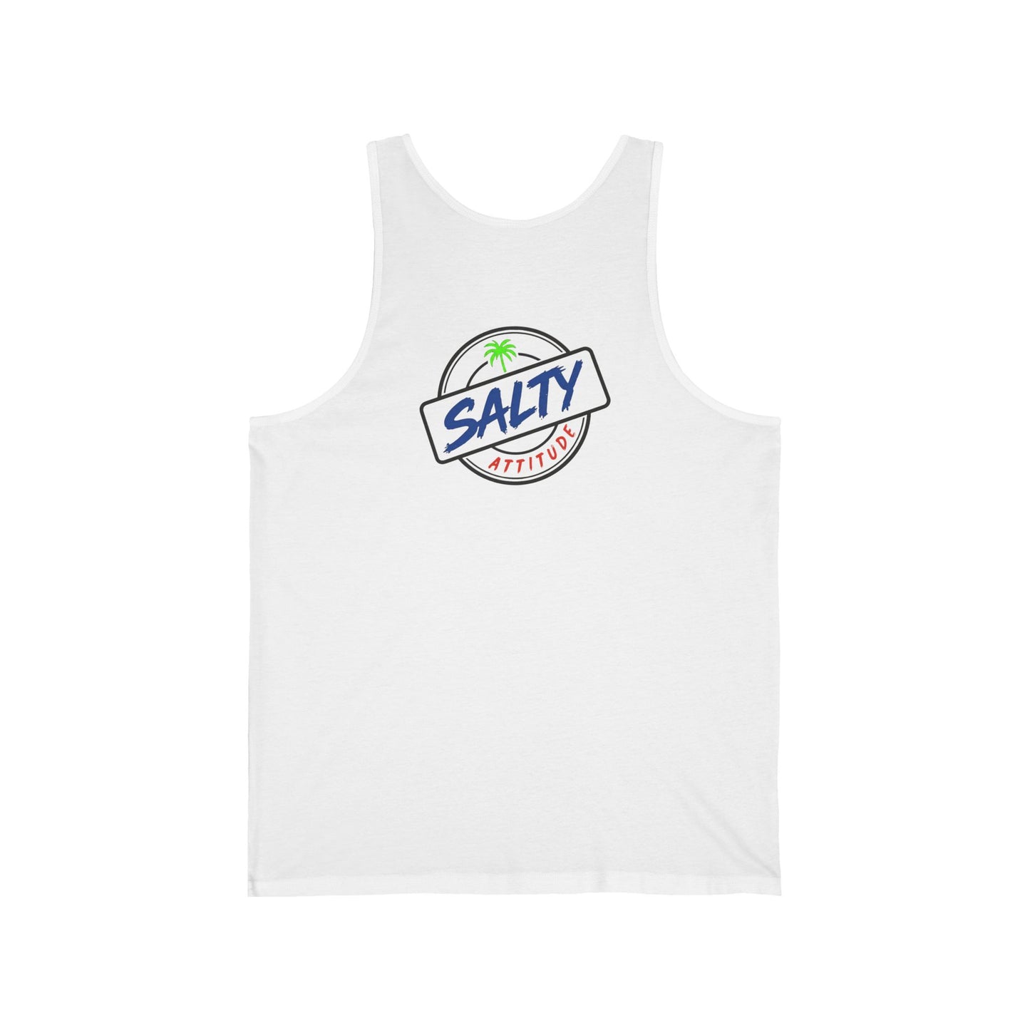 Dink Me Baby Tank Top — Retro Beach Surf Graphic with 'Dink Me Baby One More Time'