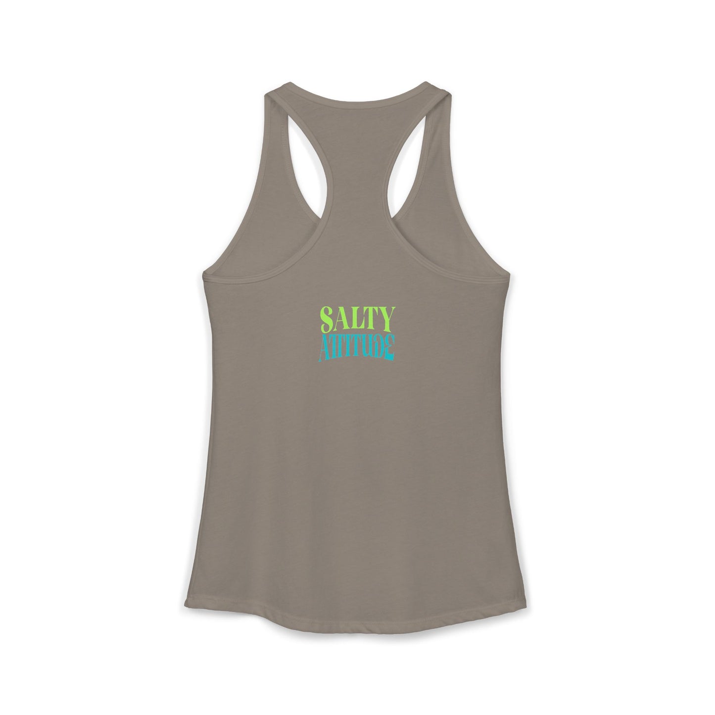 Wanted Salty Attitudes Summer Shirt, Beachwear, Women's Tropical Tank Top