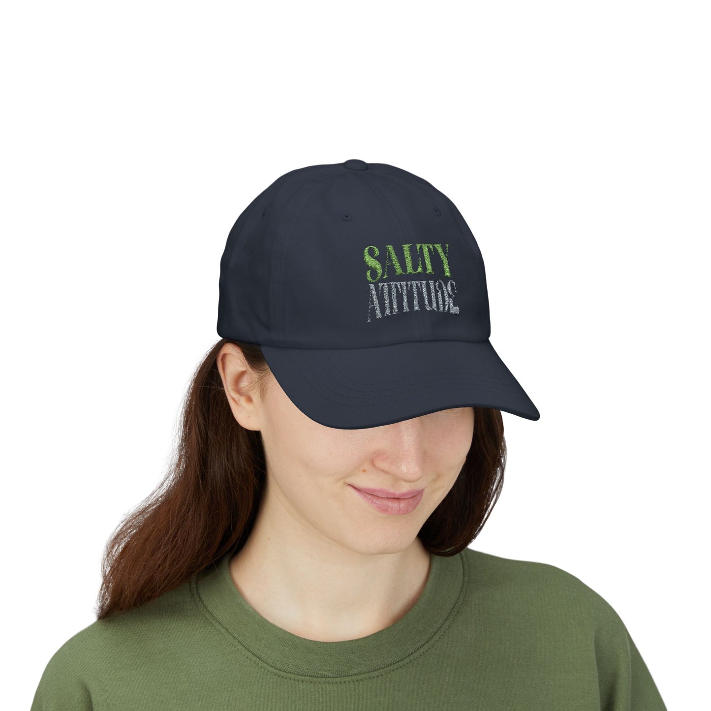 Salty Attitude - Beach Vibes Classic Dad Cap, Summer Hat,