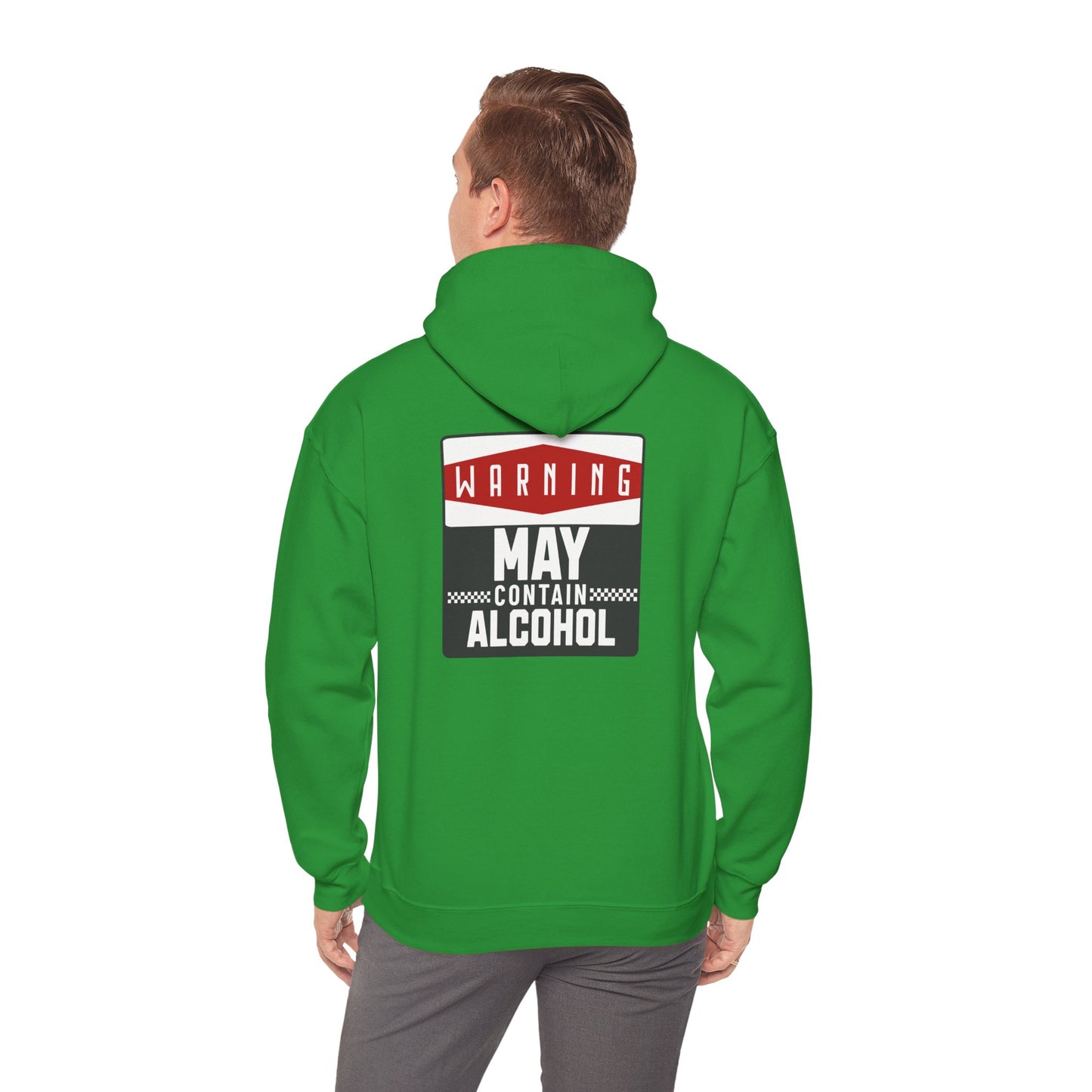 May Contain Alcohol | Palm Tree Wave hoodie
