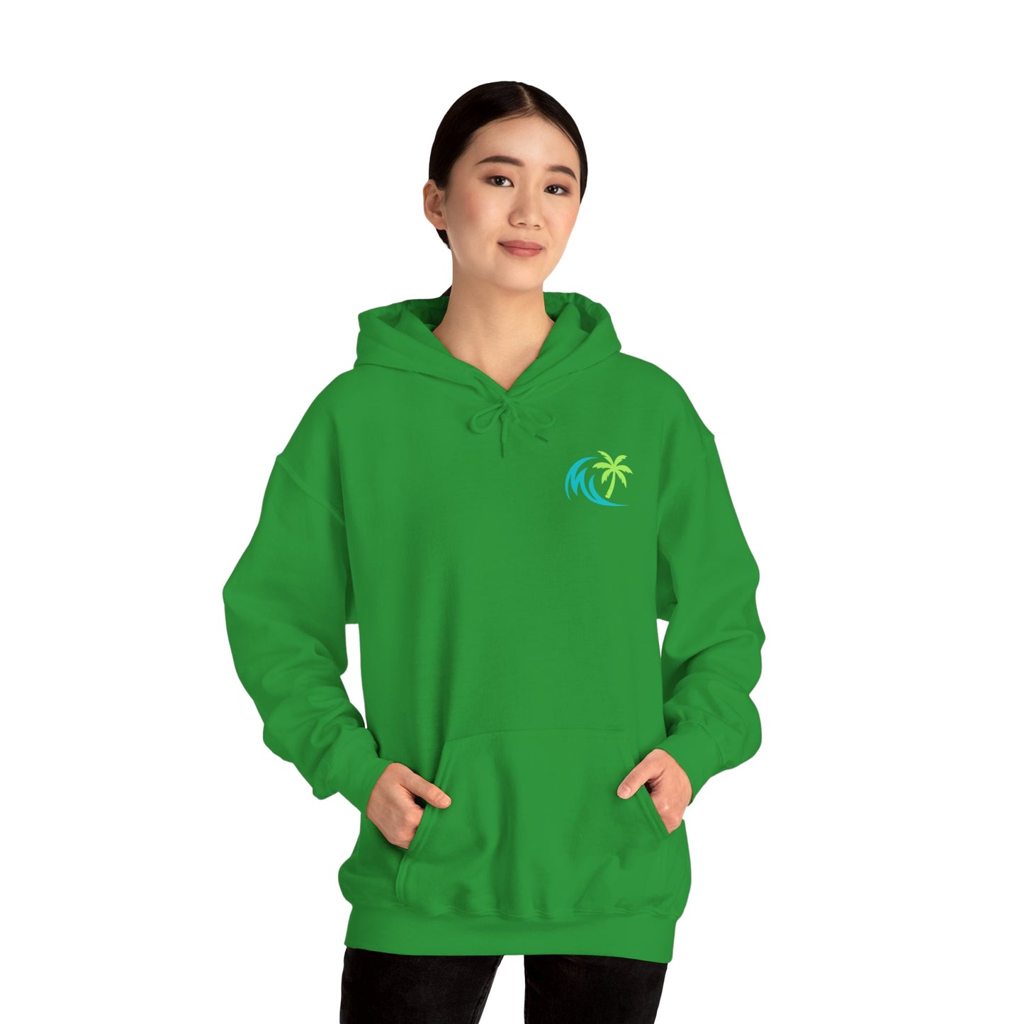 Vibes hoodie | Palm Tree Wave hoodie
