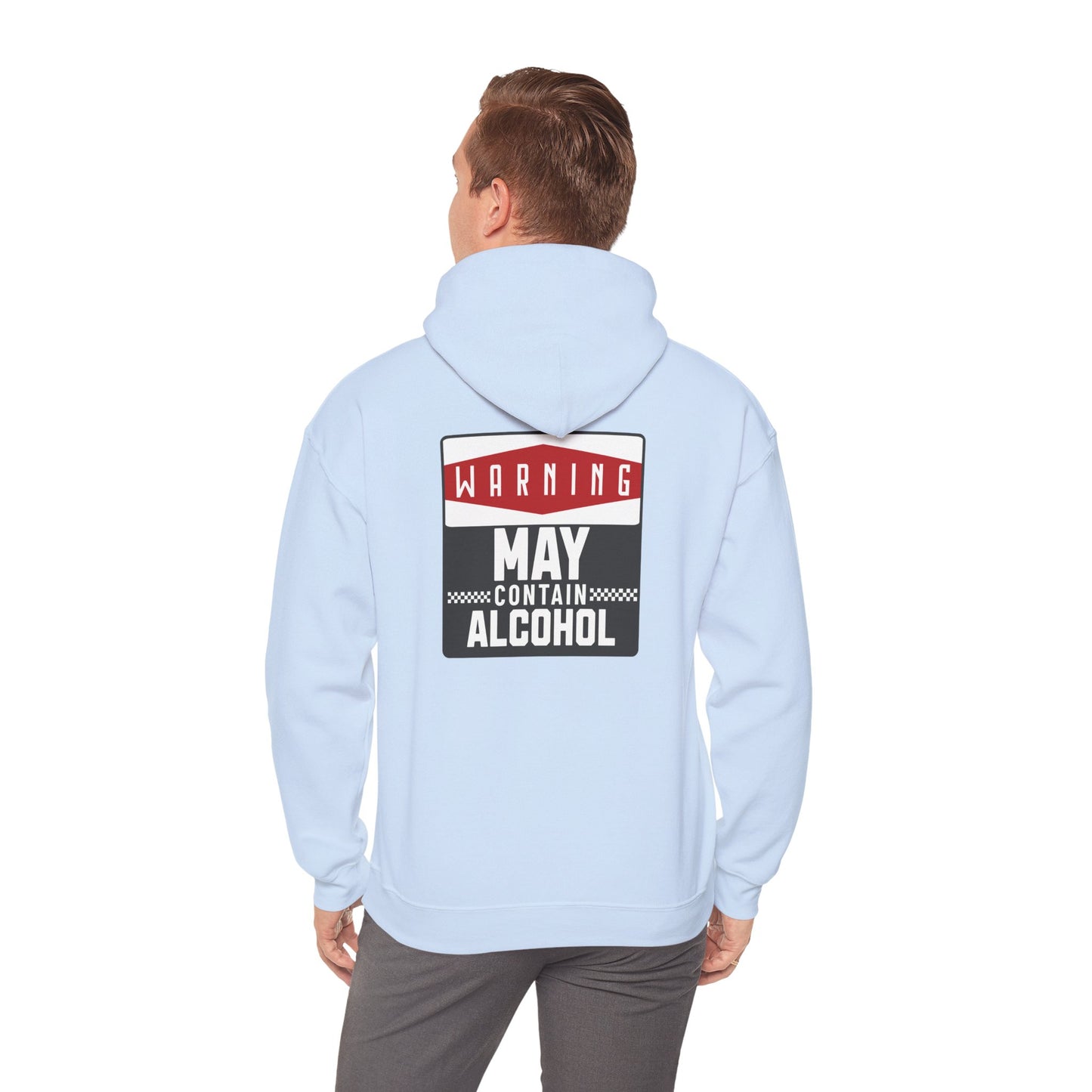 May Contain Alcohol | Palm Tree Wave hoodie