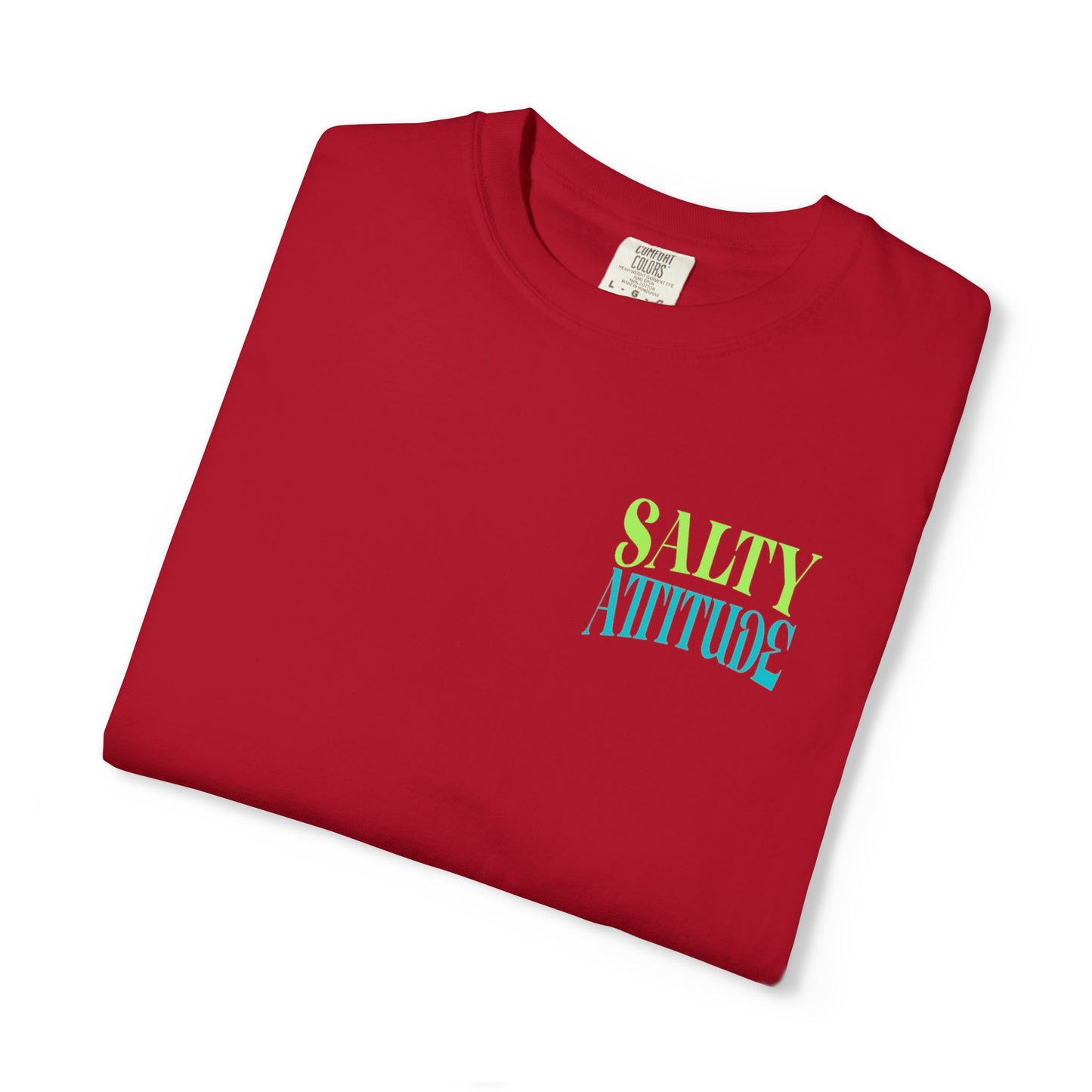 Salty Attitude T-Shirt | Beachwear, Casual Summer Top,  Ocean Vibes