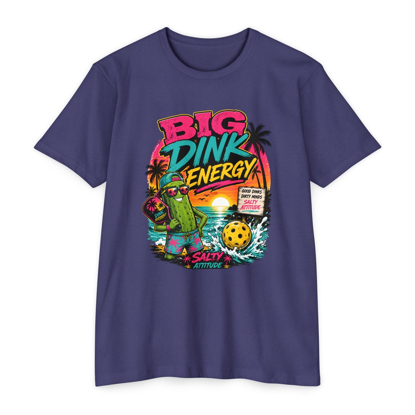 Big Dink Energy Pickleball T-Shirt — 'Big Dink Energy' Graphic Tee