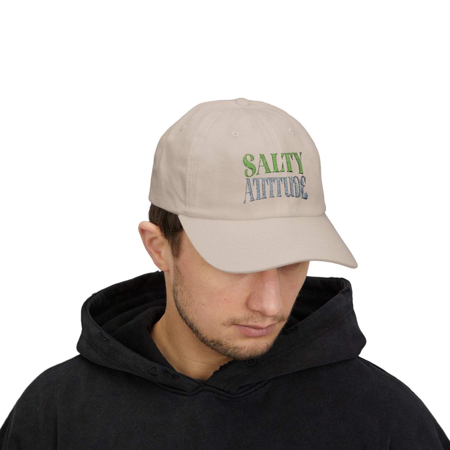 Salty Attitude - Beach Vibes Classic Dad Cap, Summer Hat,