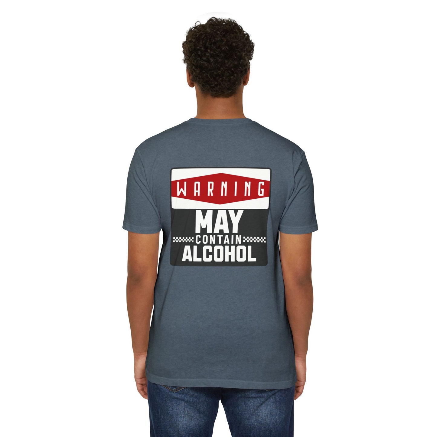 Warning May Contain Alcohol T-Shirt — Funny Salty Attitude Tee for Party Lovers