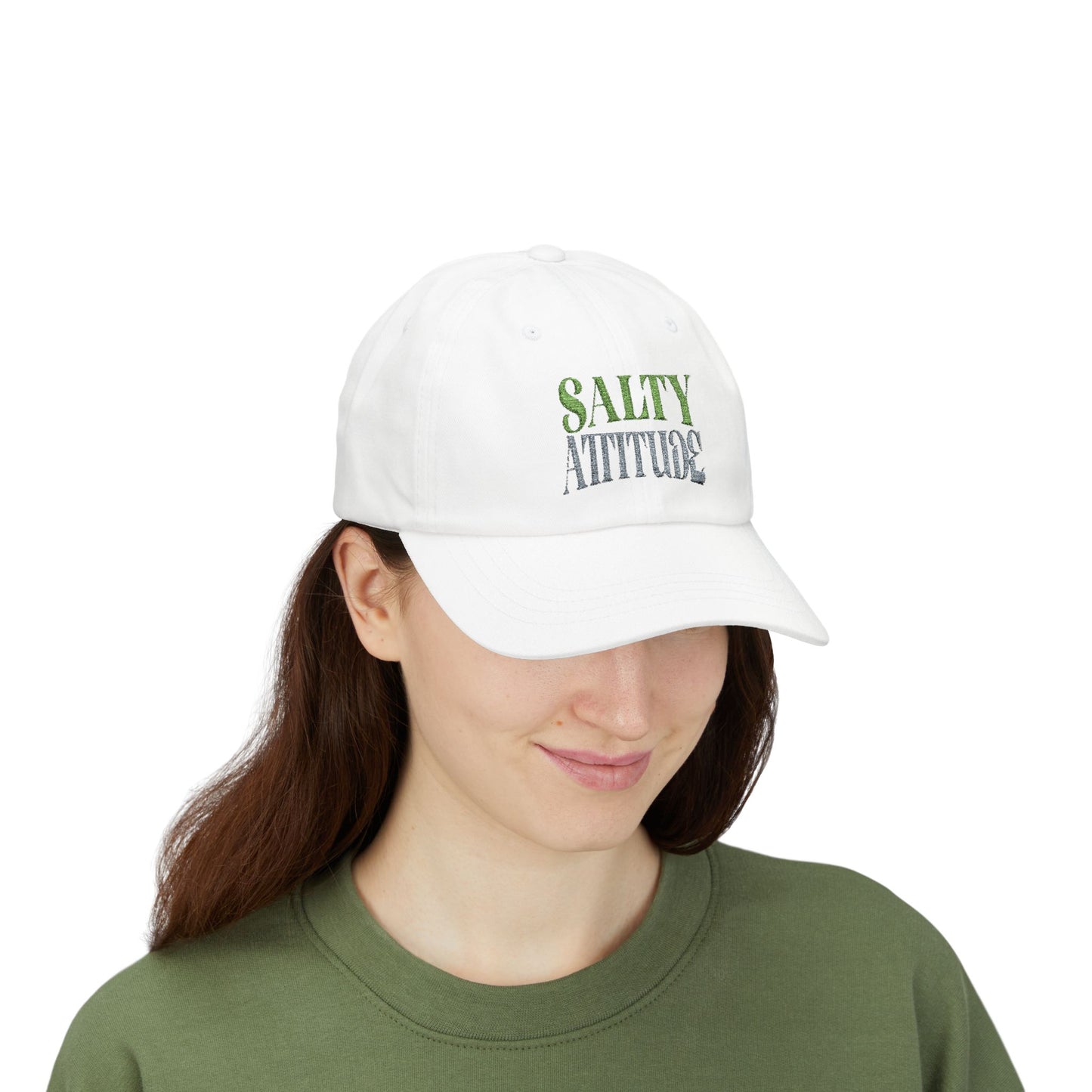 Salty Attitude - Beach Vibes Classic Dad Cap, Summer Hat,