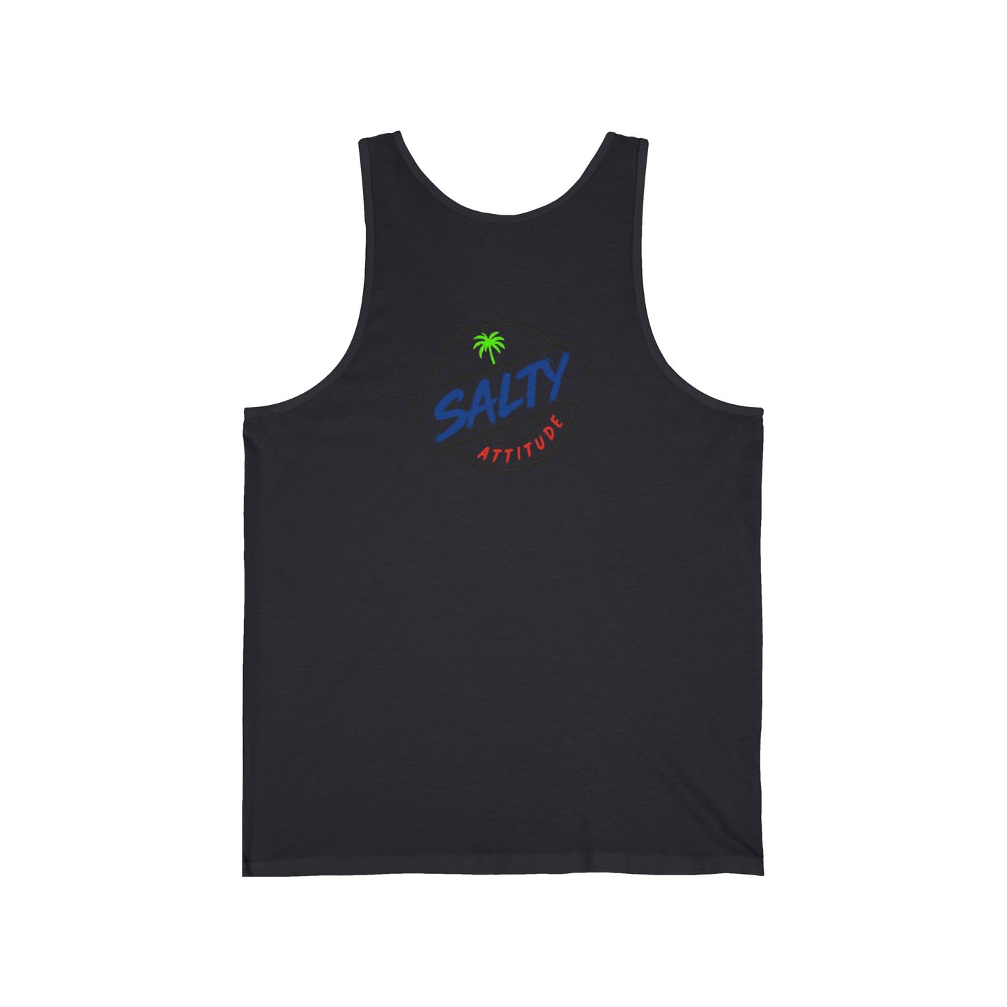 Dink Me Baby Tank Top — Retro Beach Surf Graphic with 'Dink Me Baby One More Time'