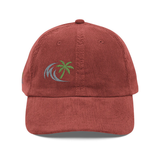 Salty Attitude Vintage Corduroy Cap, Casual Summer Hat,