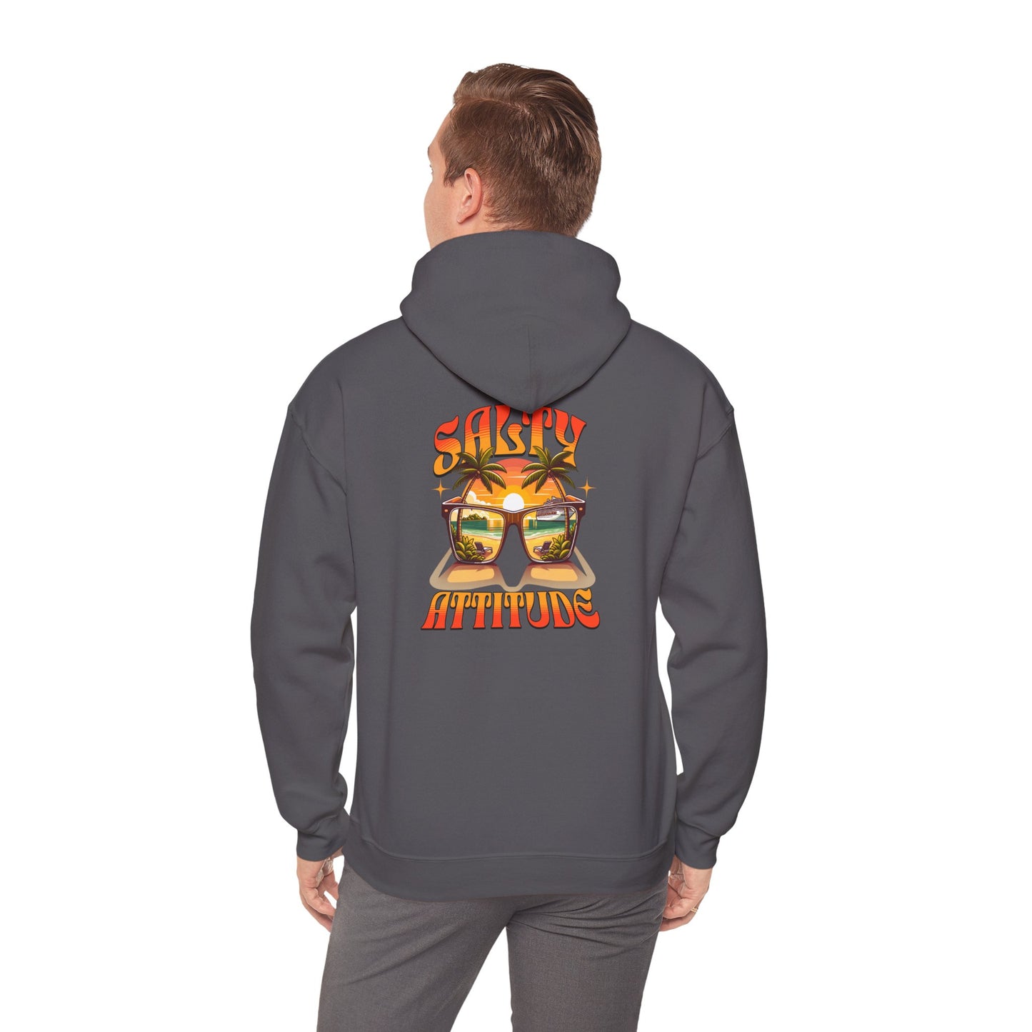 Sun glasses hoodie | Palm Tree Wave hoodie