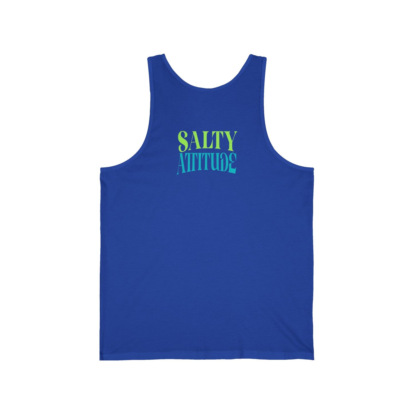Tropical Vibes Tank, Beach Party Wear, No Apologies Top, Salty Attitude Shirt