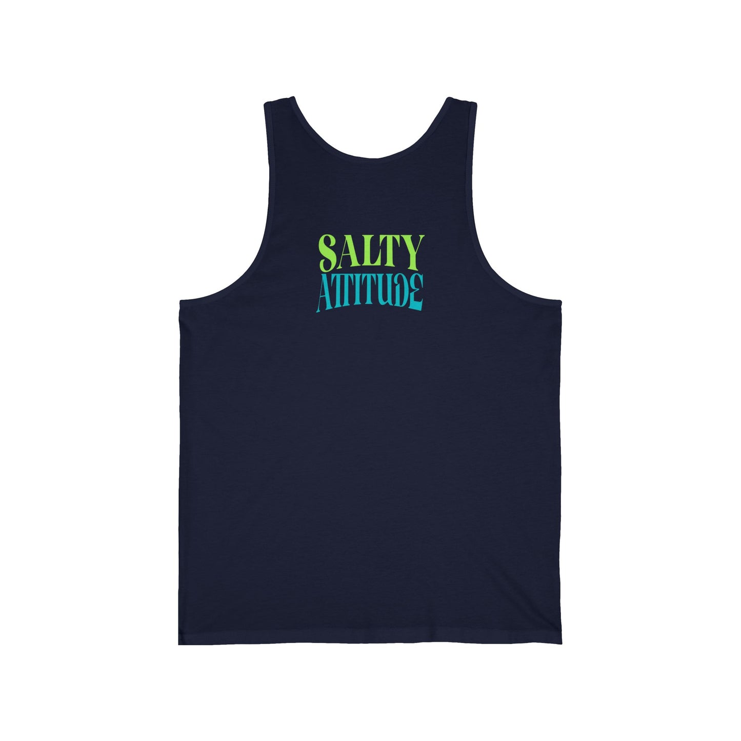 Tropical Vibes Tank, Beach Party Wear, No Apologies Top, Salty Attitude Shirt