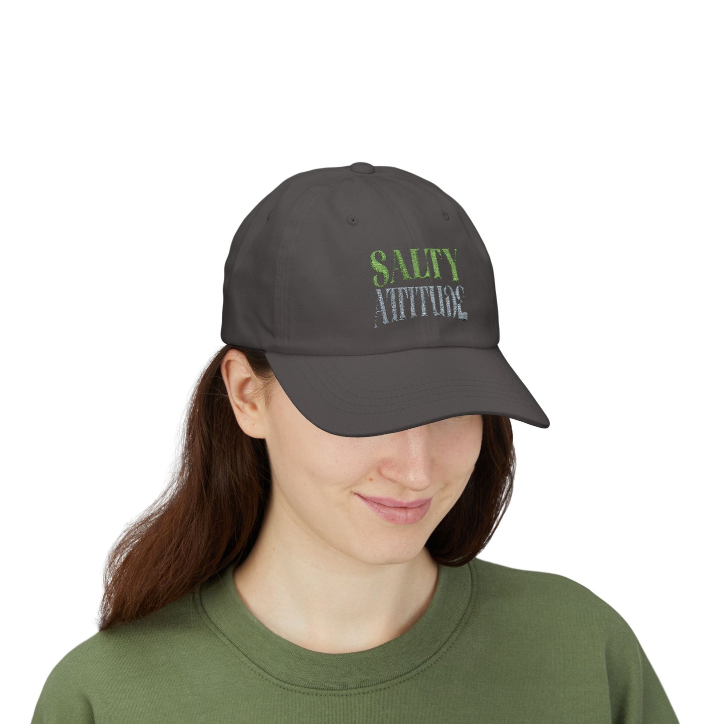 Salty Attitude - Beach Vibes Classic Dad Cap, Summer Hat,