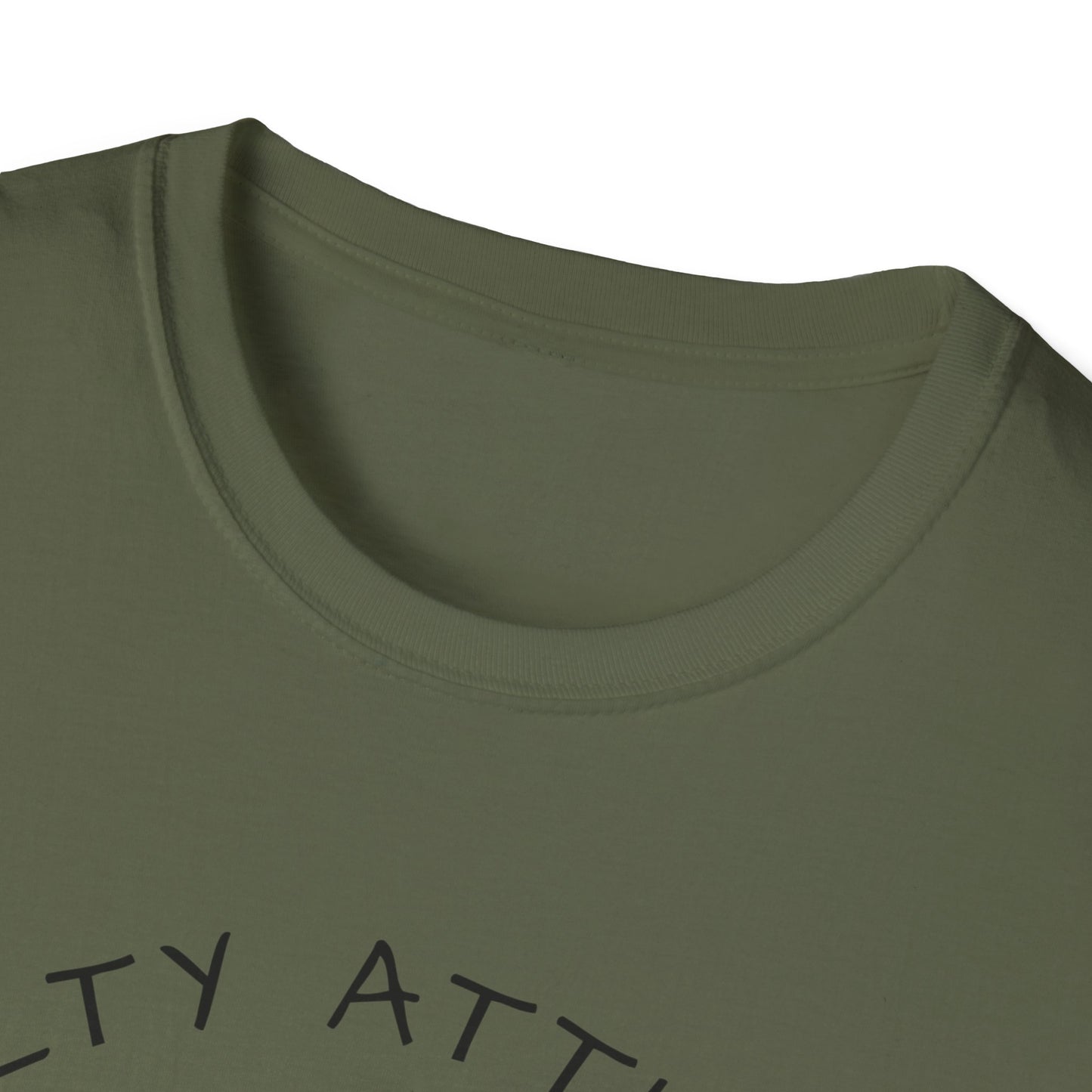 Salty Attitude Beach T-Shirt — Coastal Vacation Shirt with Boat & Palm Icons