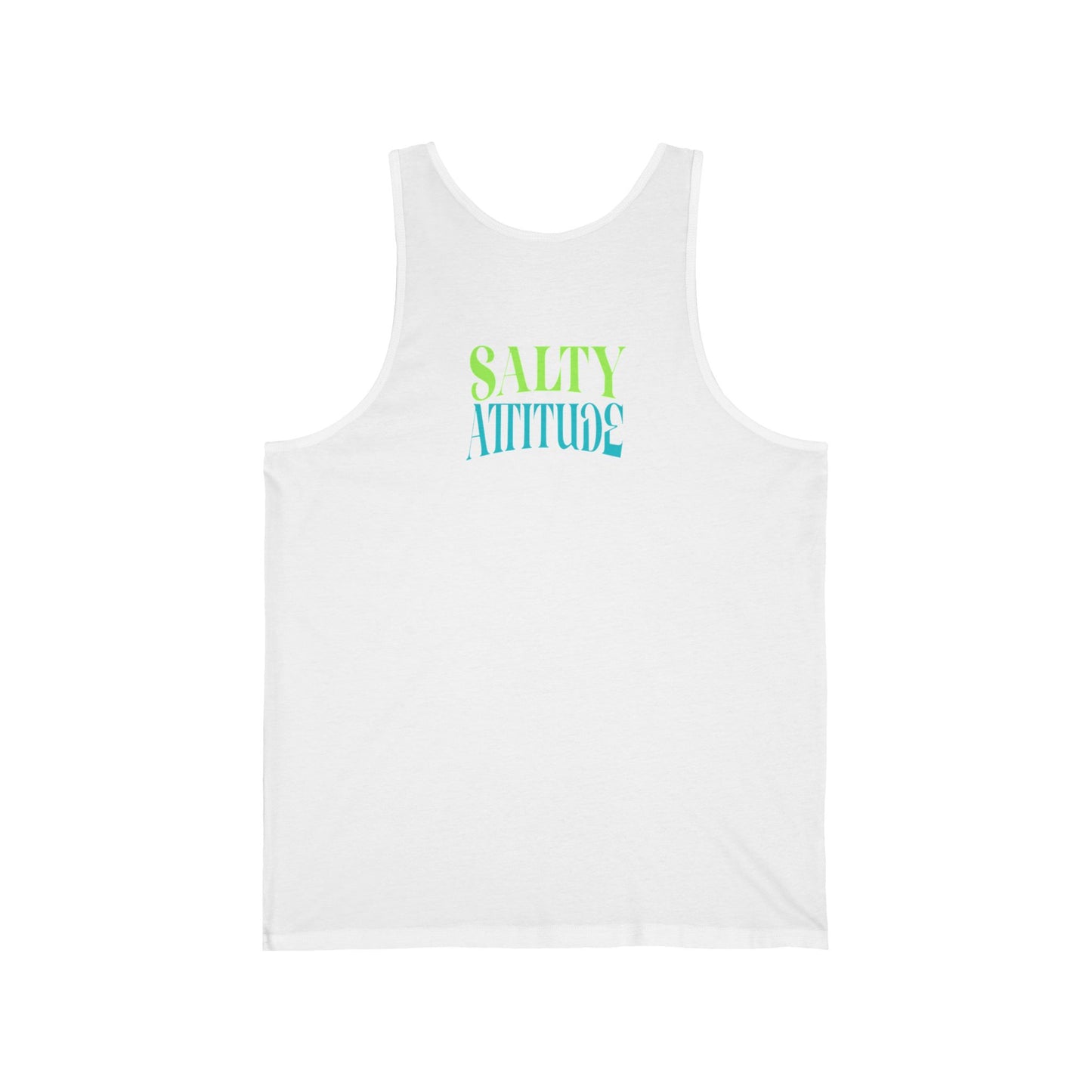 Tropical Vibes Tank, Beach Party Wear, No Apologies Top, Salty Attitude Shirt