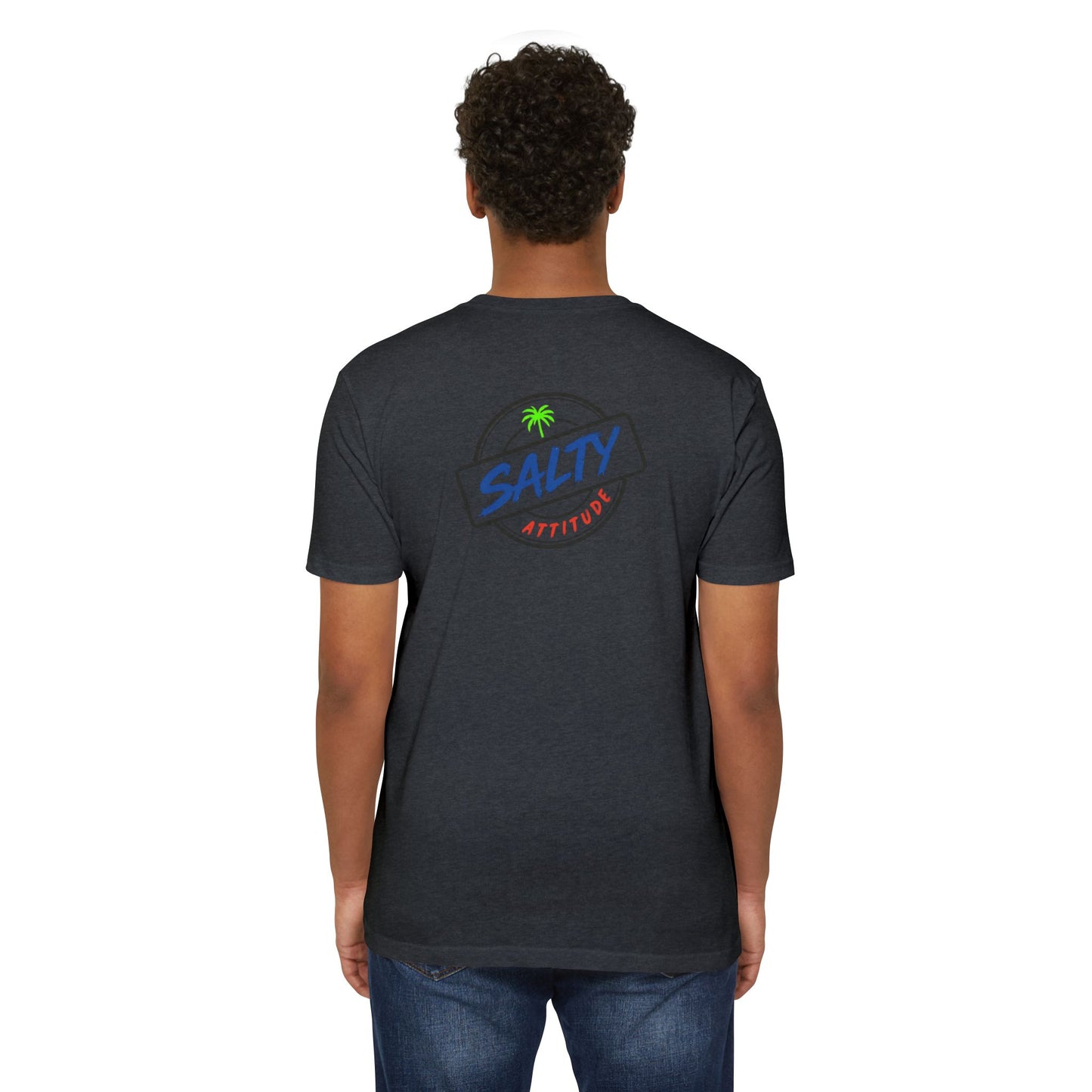 Dink Responsibly T-Shirt — Funny Pickleball 'Dink Responsibly' Graphic Tee (Salty Logo on Back)