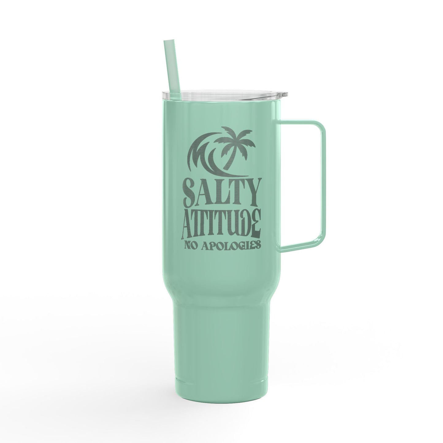 Engraved Insulated Tumbler, 40oz Travel Mug for Hot & Cold Drinks