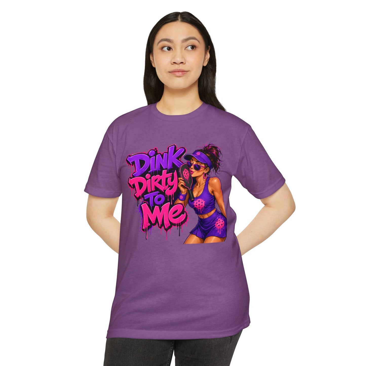 Dink Dirty To Me T-Shirt — Retro Pin-Up Beach Tee (Salty Attitude)
