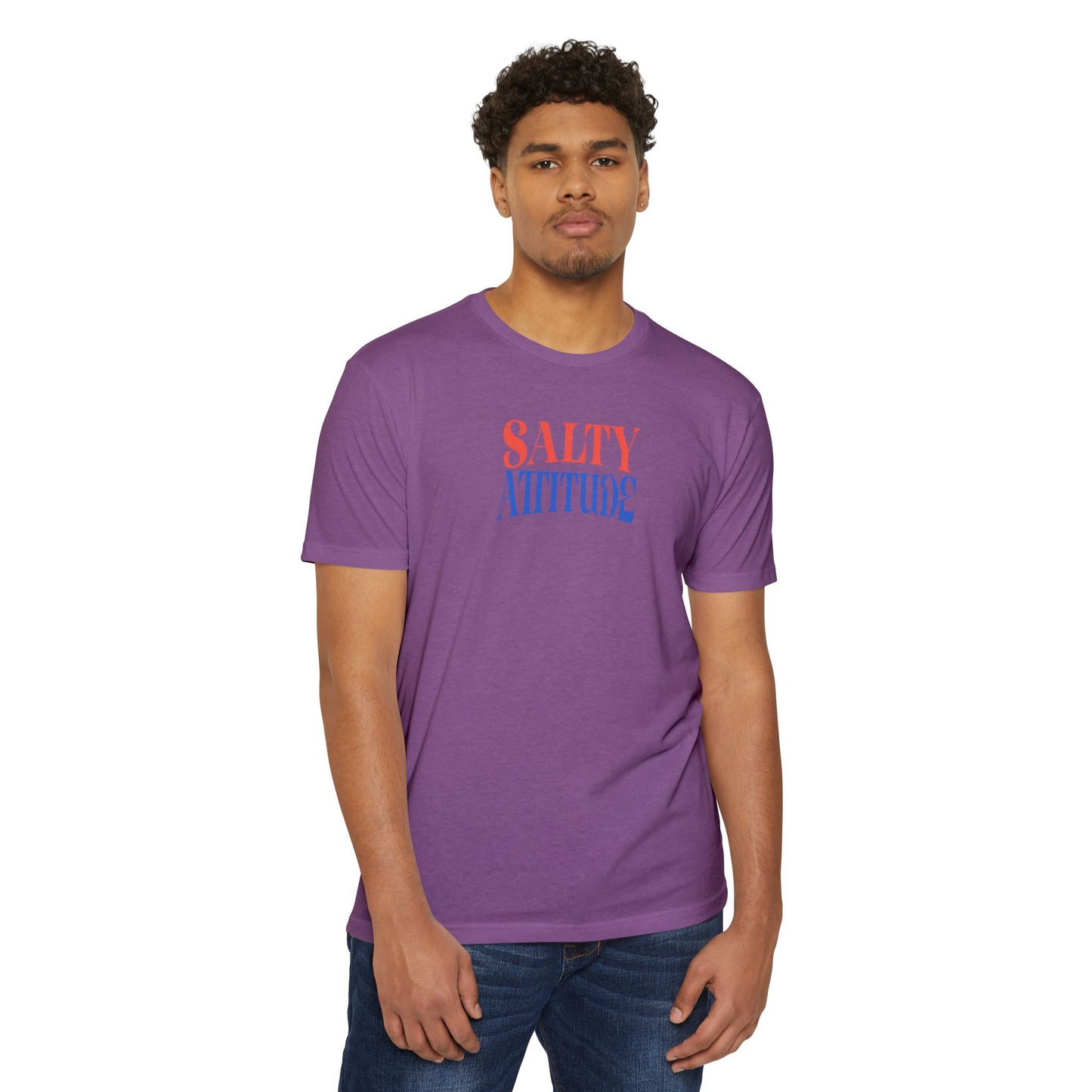 Salty Attitude Beach T-Shirt — Tropical Vacation Graphic Tee