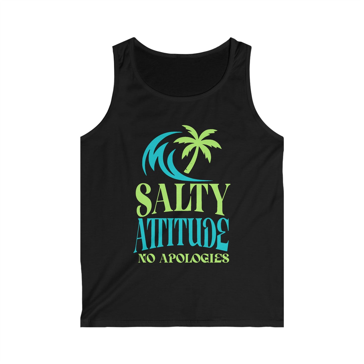 Salty Attitude Men's Softstyle Tank Top