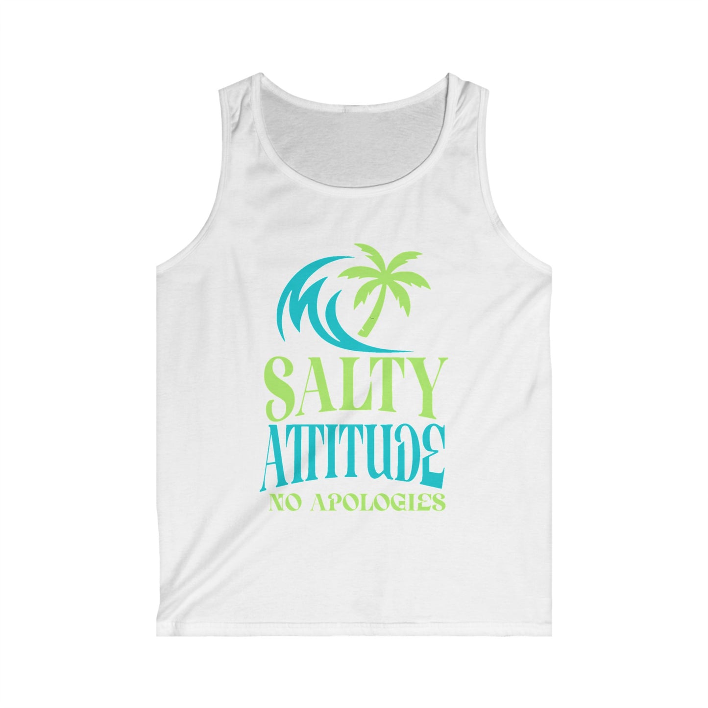 Salty Attitude Men's Softstyle Tank Top