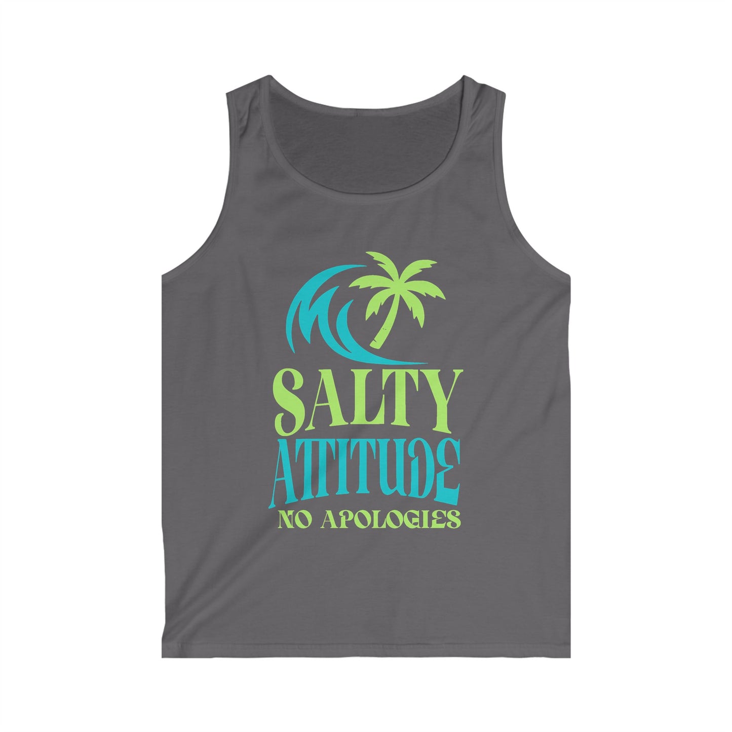 Salty Attitude Men's Softstyle Tank Top