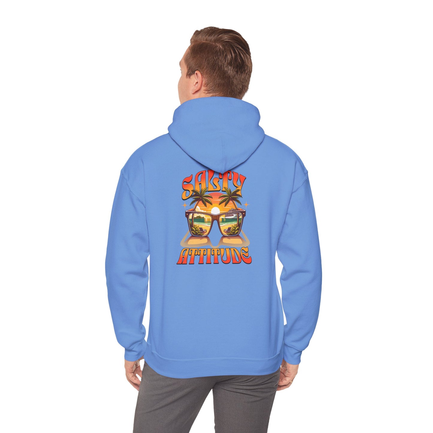 Sun glasses hoodie | Palm Tree Wave hoodie
