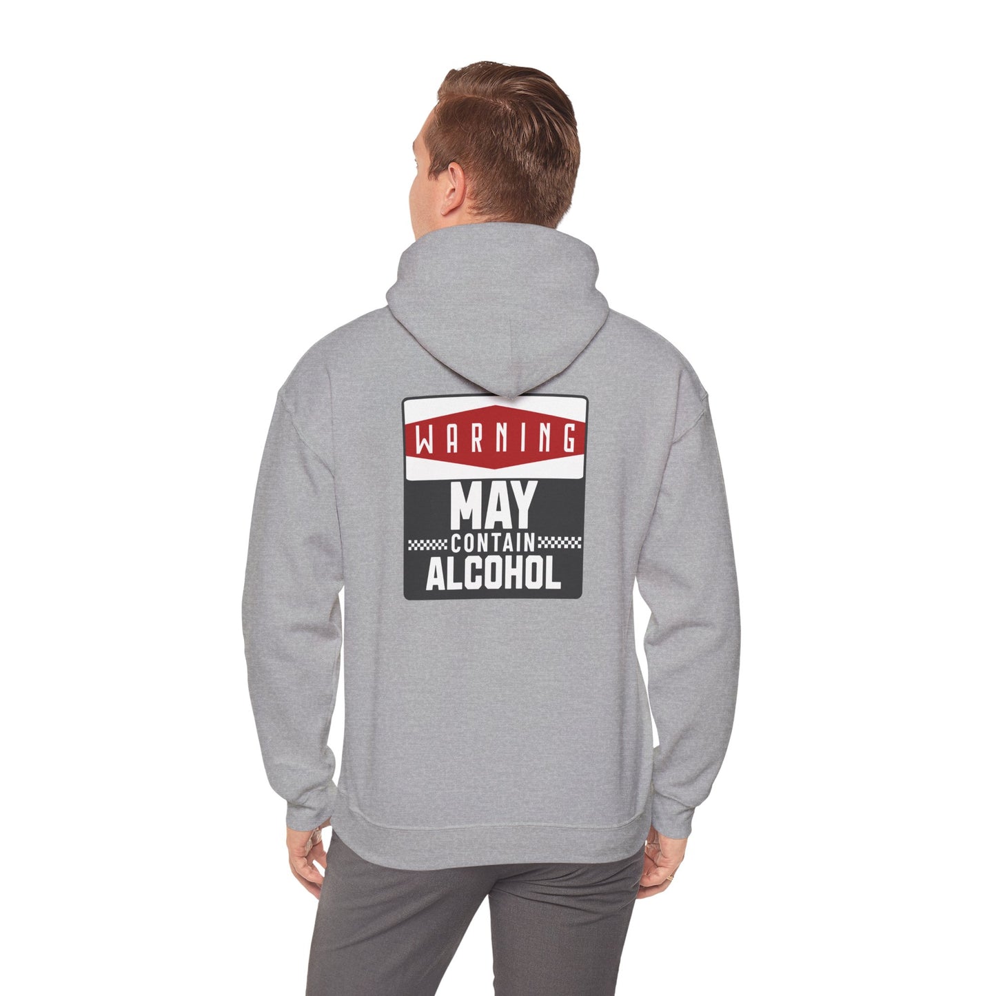 May Contain Alcohol | Palm Tree Wave hoodie